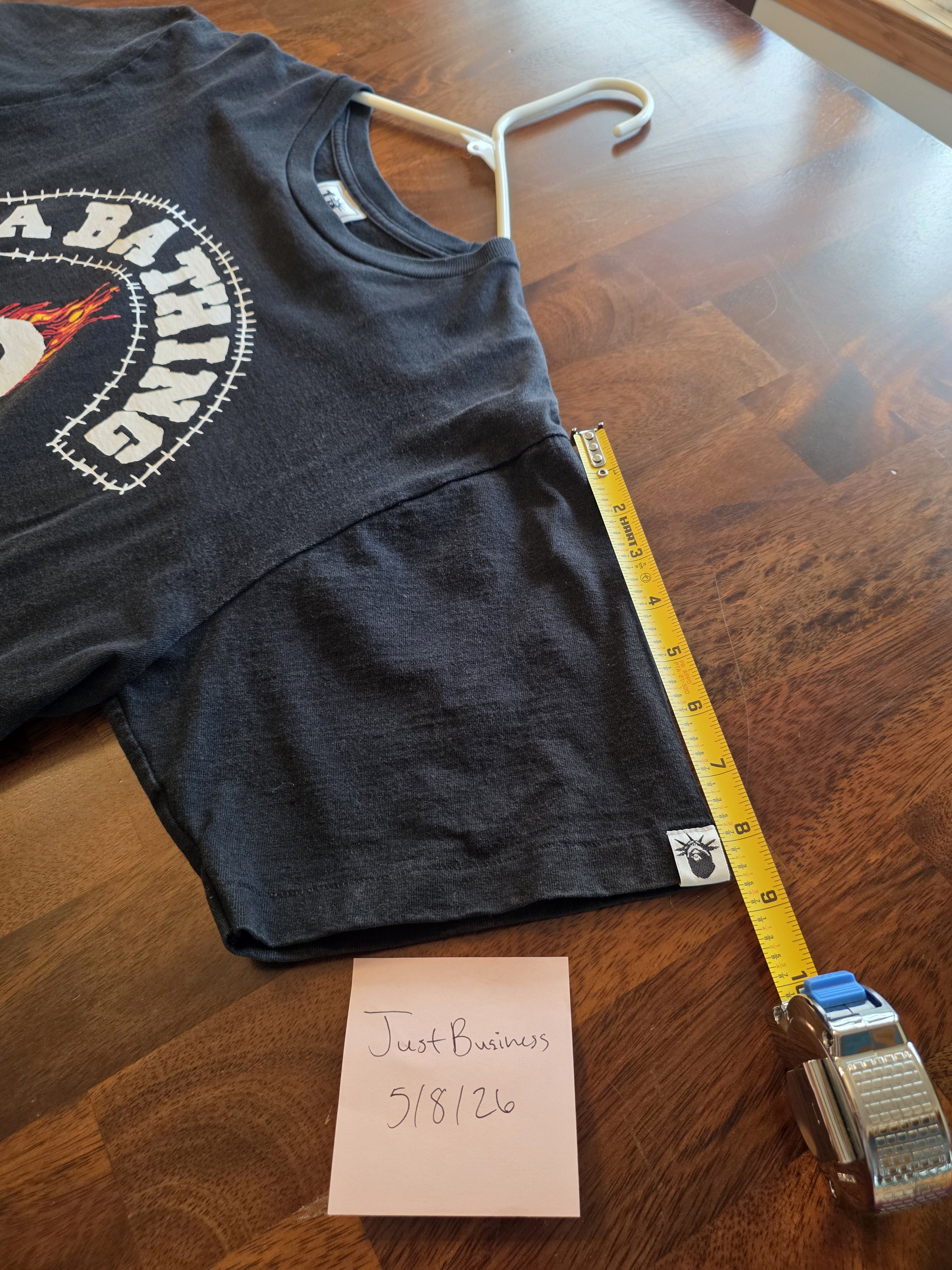 Bape Bape x Travis Scott 10th Anniversary Tee Size US L / EU 52-54 / 3 - 7 Thumbnail