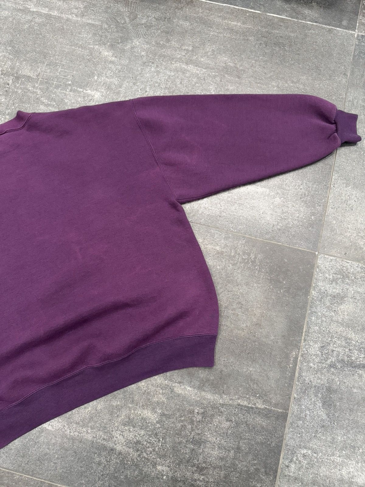 Russell Athletic Vintage 90’s Russell Atheltic Crewneck Sweatshirt Purple Size US XXL / EU 58 / 5 - 5 Thumbnail