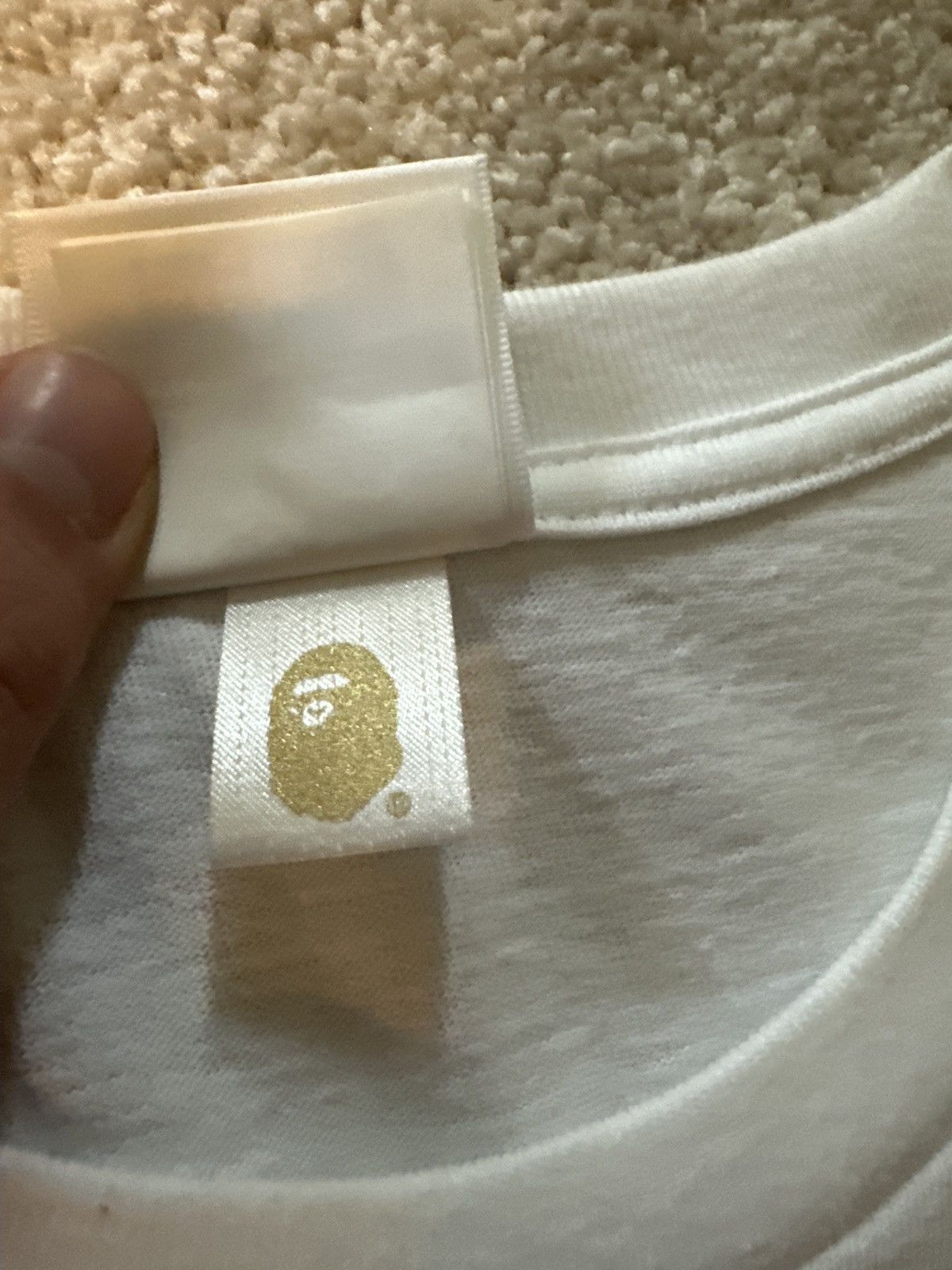 Bape ABC Camo Ape Face Tee Size US L / EU 52-54 / 3 - 6 Thumbnail