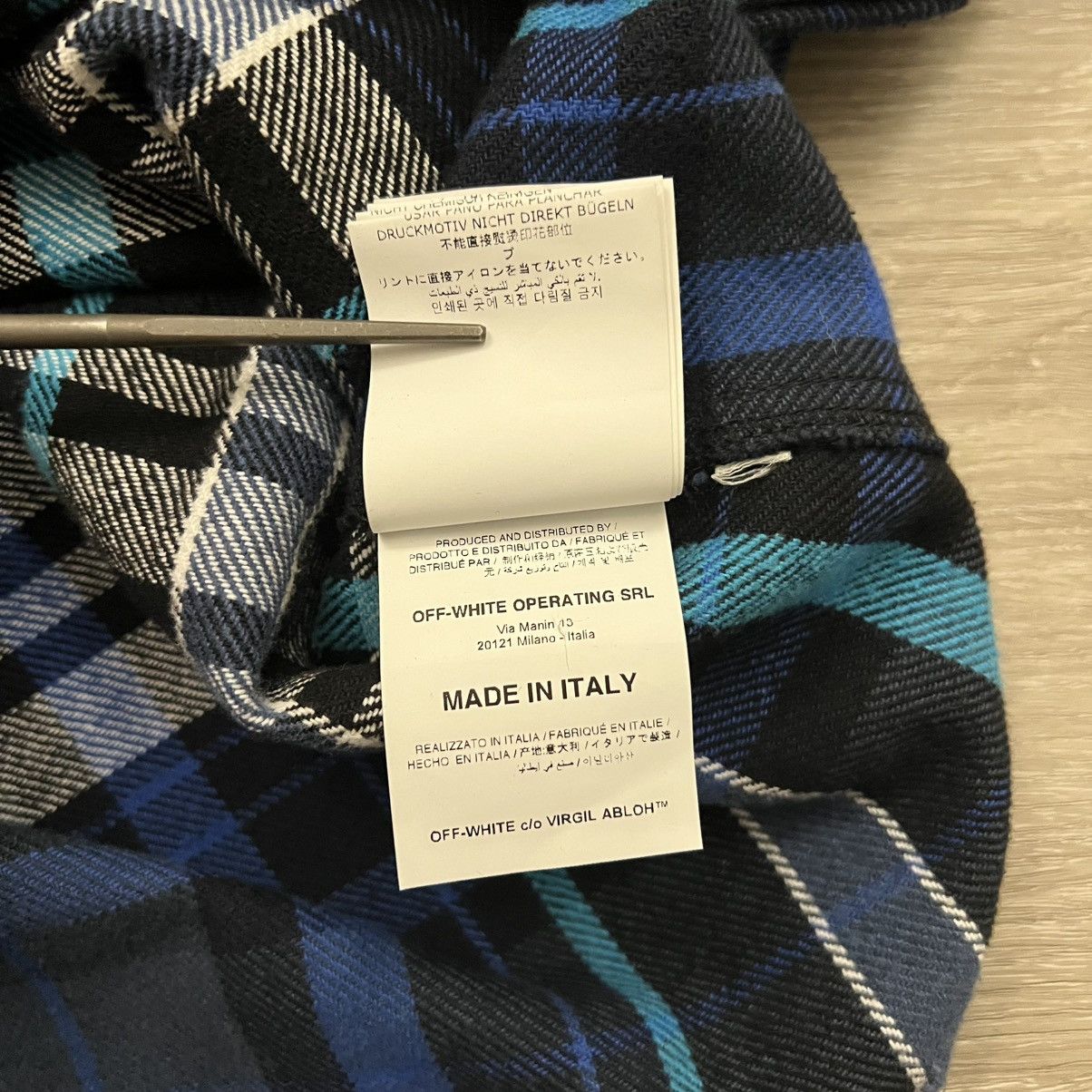 Off-White Off-White Mariana De Silva Checked Flannel Size US S / EU 44-46 / 1 - 17 Thumbnail