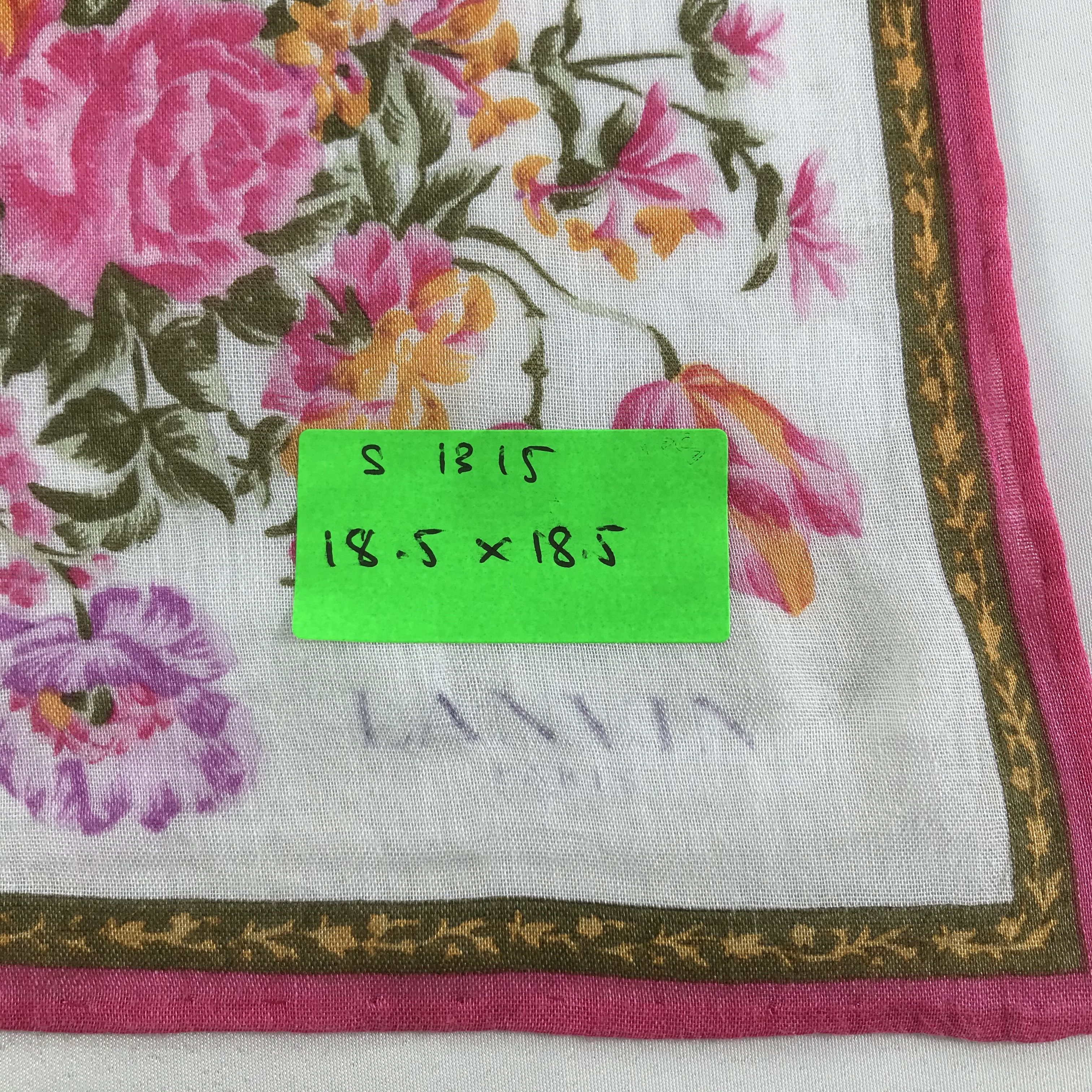 Lanvin × Vintage Lanvin Bandana / Handkerchief / Neckerchief - S1315 Size ONE SIZE - 5 Thumbnail