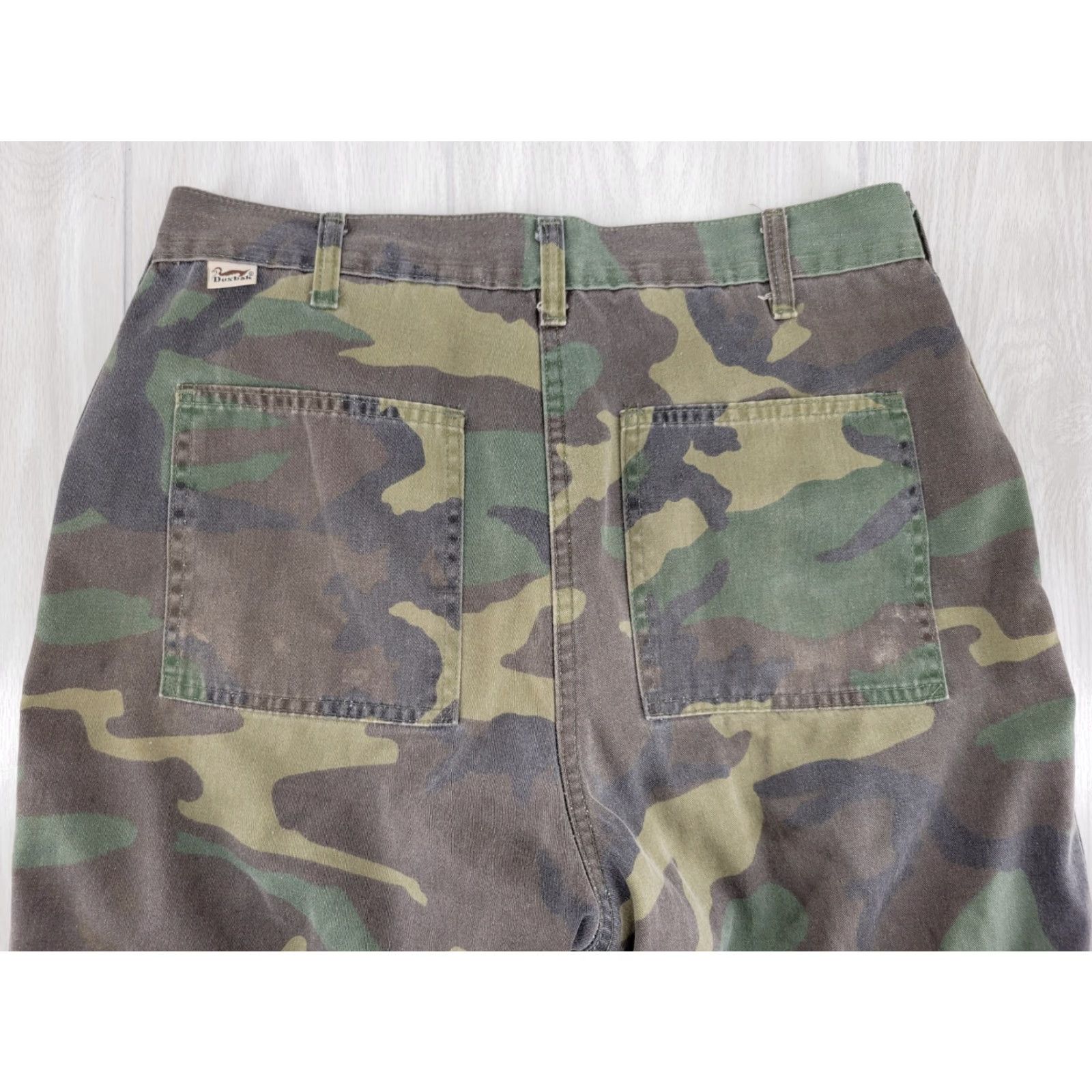 Vintage VINTAGE Duxbak Pants Camouflage Hunting Thinsulate Lined Green 33x31 Adult Regular Unisex Mens Womens Size US 33 - 7 Thumbnail