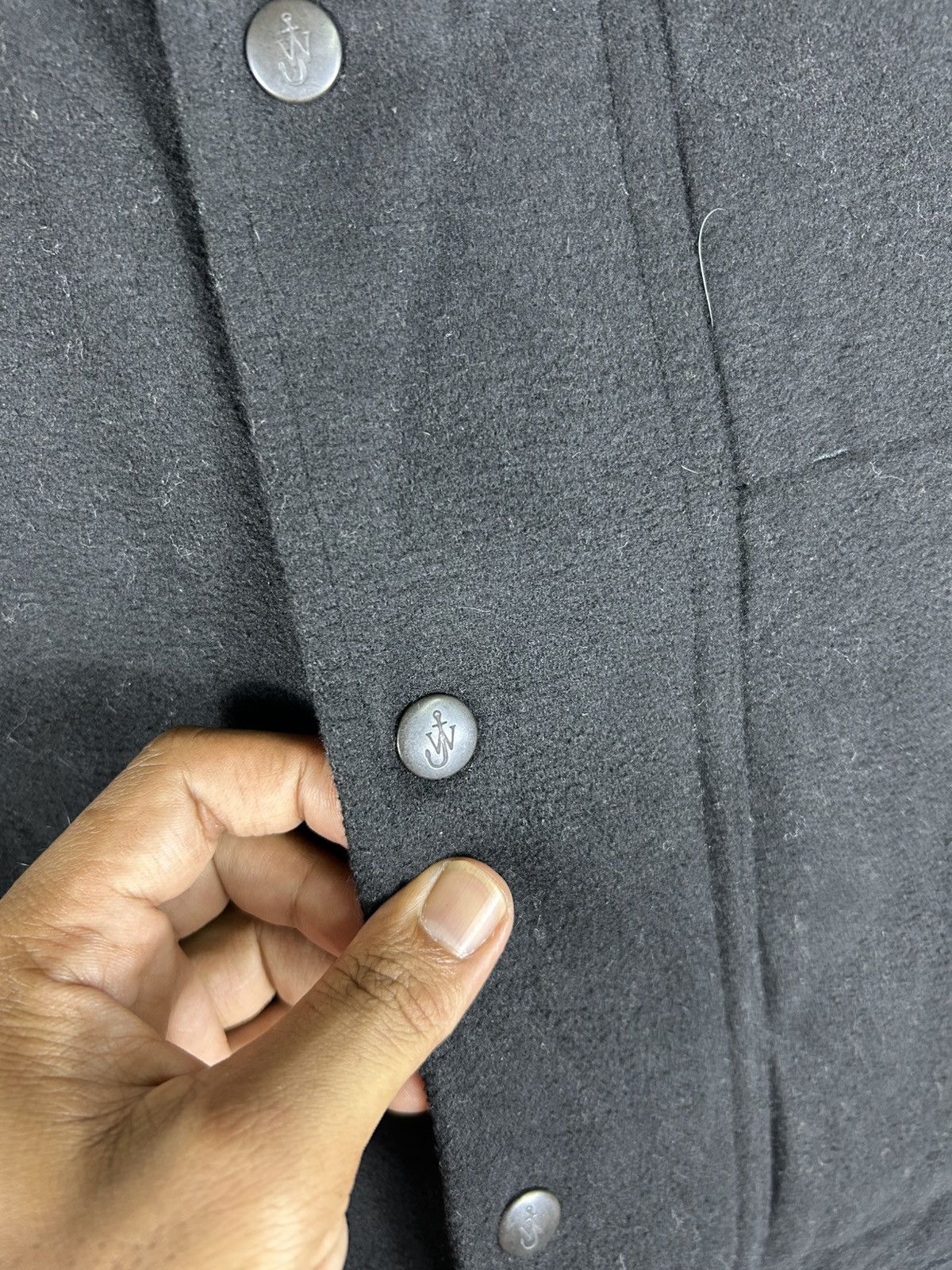JW Anderson × Japanese Brand × Uniqlo 🔥J.Wanderson Uniqlo Wool Button Jacket Size US S / EU 44-46 / 1 - 8 Thumbnail