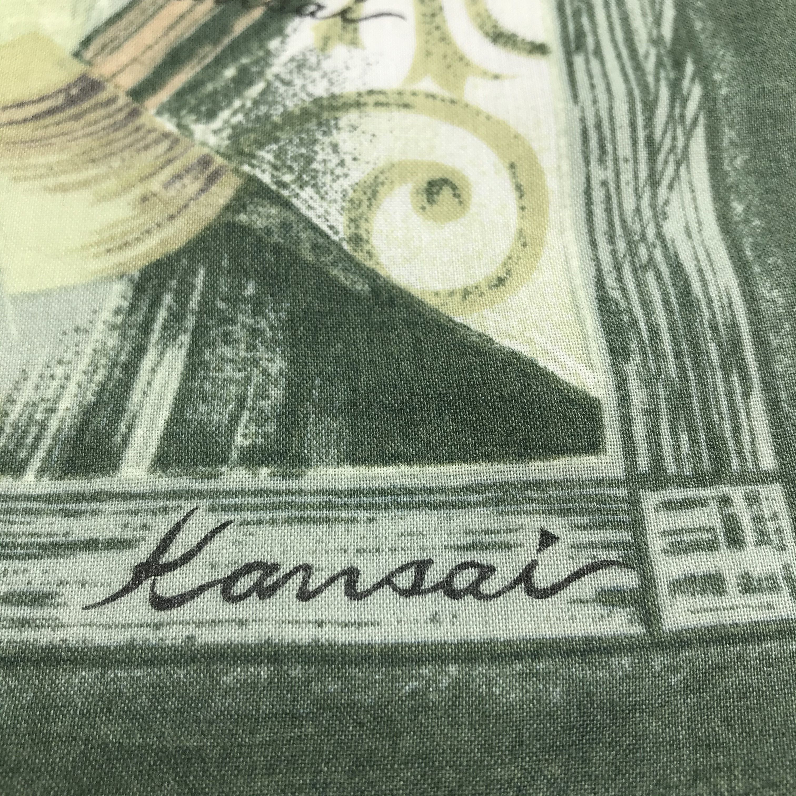 Kansai Yamamoto Kansai Art Handkerchief Neckerchief Bandana H927 Size ONE SIZE - 3 Thumbnail