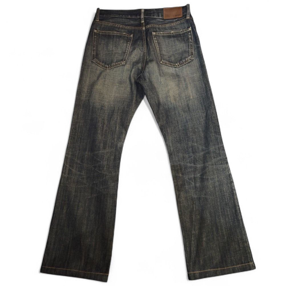 Undercover × Uniqlo 🔥🇯🇵 Japanese Uniqlo B002 Regular Fit Boot Cut Dark Blue Denim Size US 31 - 2 Thumbnail