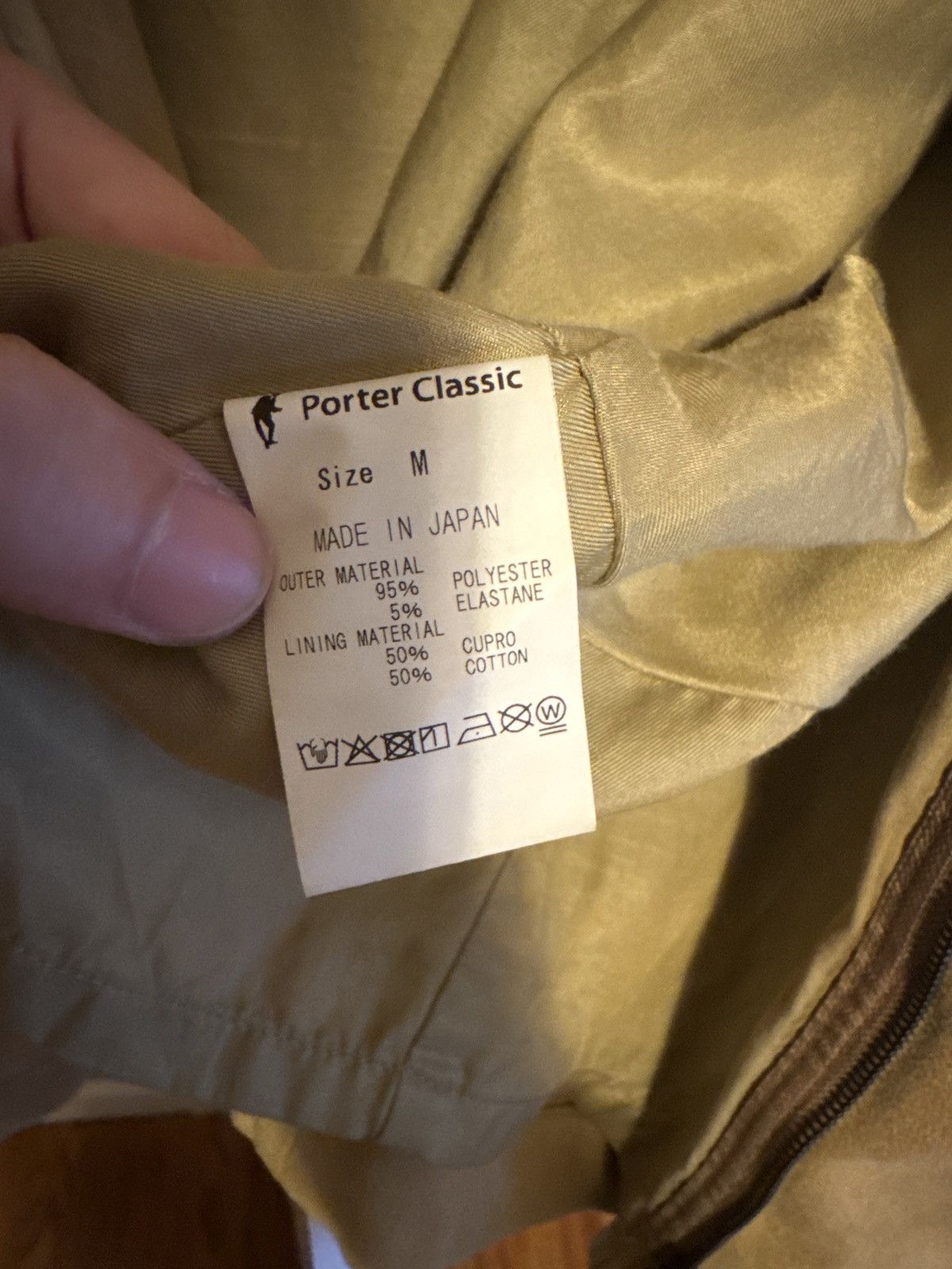 Porter Classic Porter Classic Khaki Aging Jacket Moleskin Suede Size US M / EU 48-50 / 2 - 5 Thumbnail