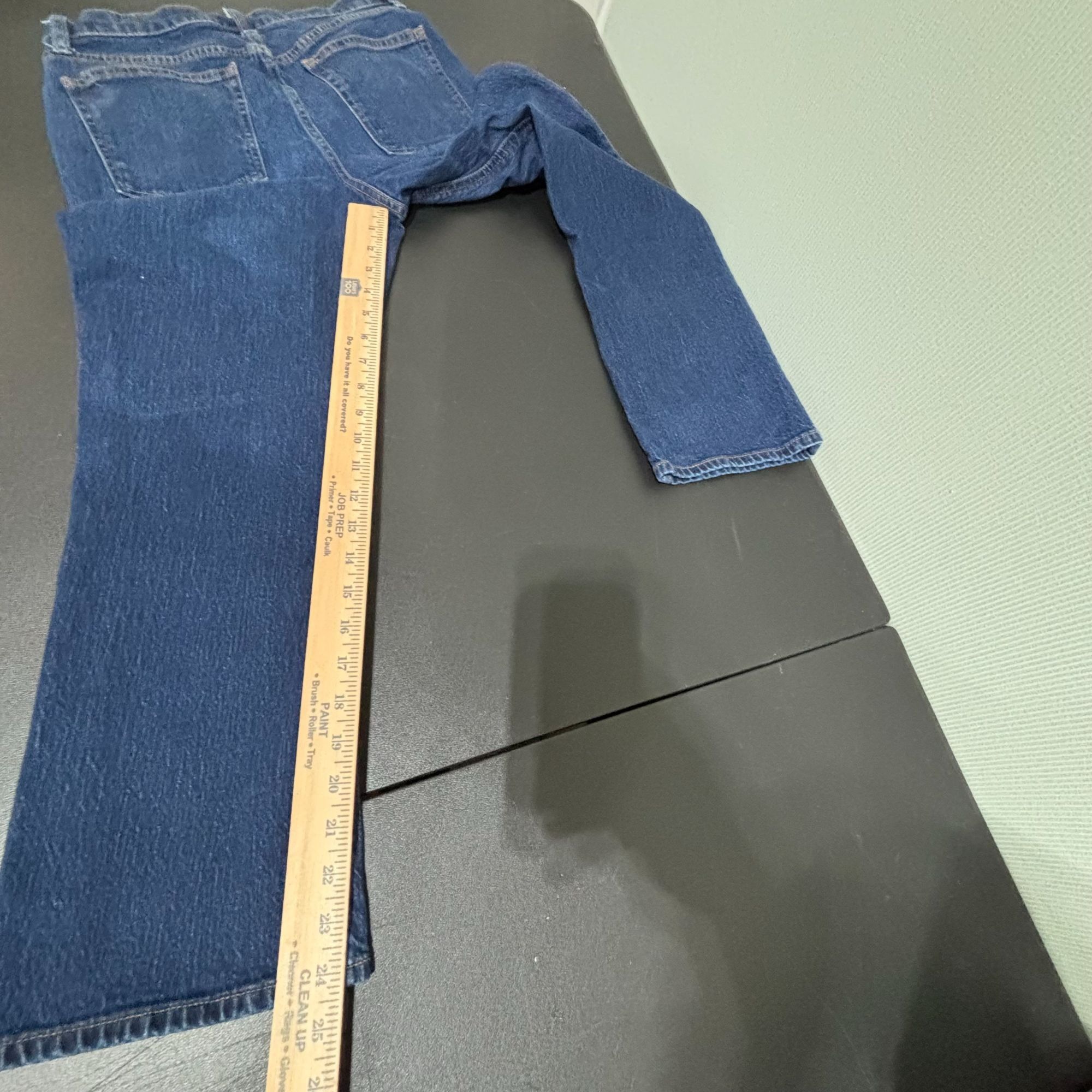 J.Crew J Crew BJ825 Mid‑Rise Flare Crop Jeans Women’s 27 Blue Denim Size 27" / US 4 / IT 40 - 5 Thumbnail