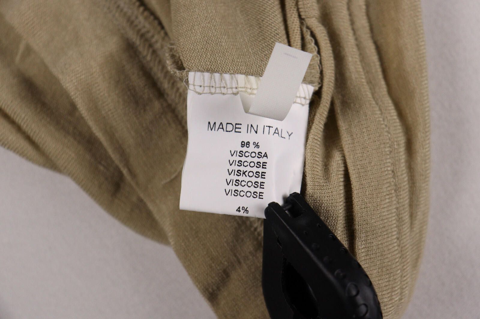 Bottega Veneta Bottega by Elisa Cavaletti Beige A-Line Mini Dress Size L Size L / US 10 / IT 46 - 12 Thumbnail