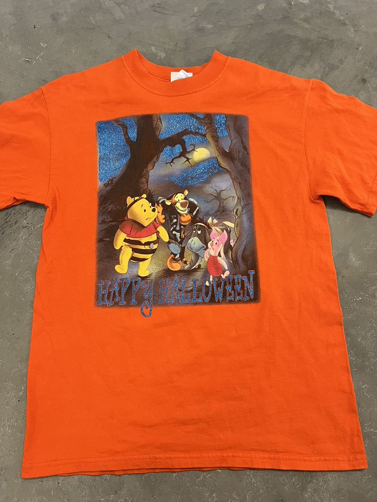 Disney × Vintage Vintage Disney Winnie the Pooh happy Halloween tee Size US M / EU 48-50 / 2 - 1 Thumbnail