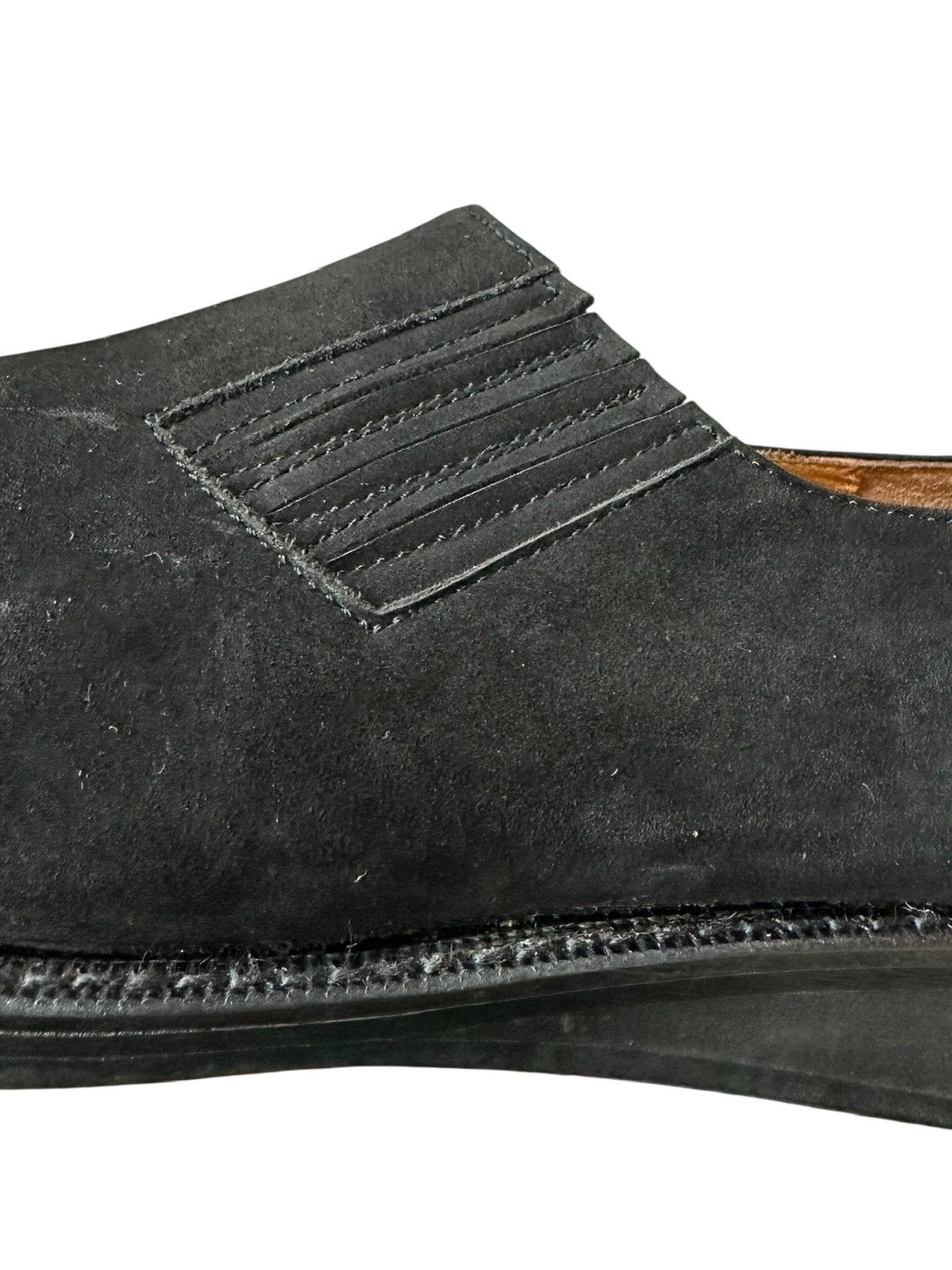 Adolfo Dominguez 90's Adolfo Dominguez slip on loafer moleskin leather Size US 8.5 / EU 41-42 - 12 Thumbnail