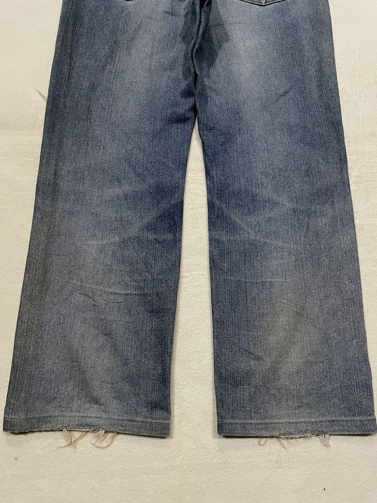 Edwin Vintage Edwin International Basic Distressed Mudwash Jeans Size US 34 / EU 50 - 12 Thumbnail
