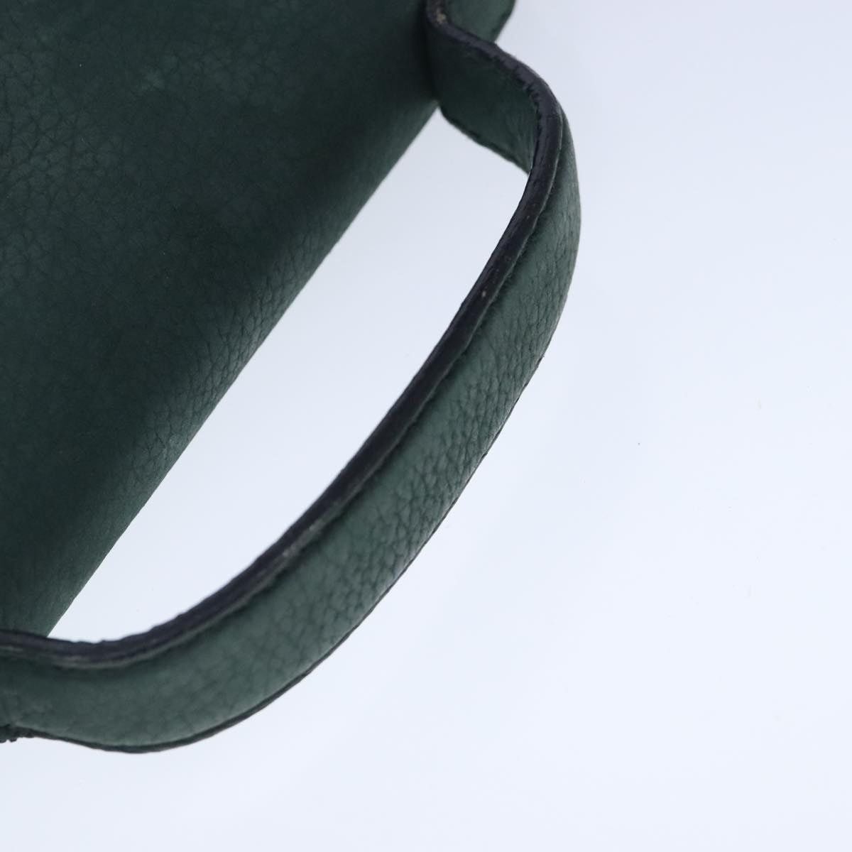 Celine CELINE Hand Bag Leather Green Gold Size ONE SIZE - 7 Thumbnail