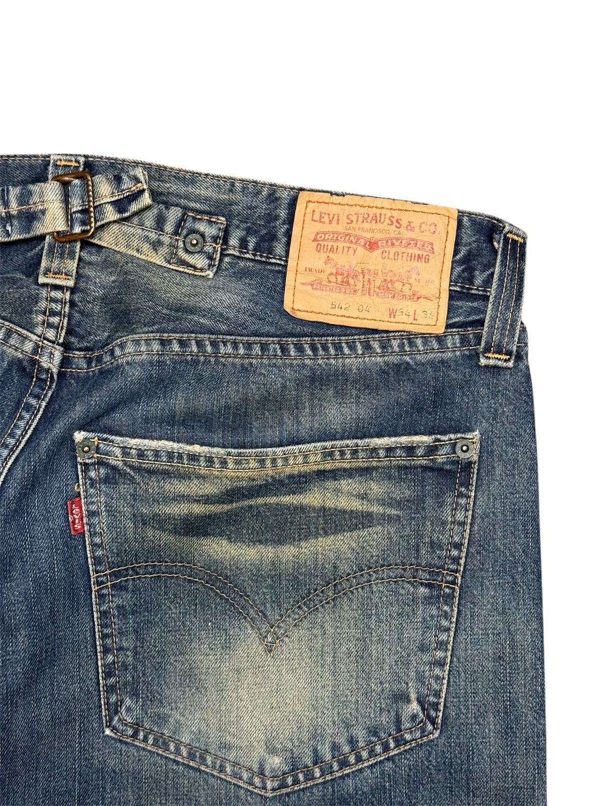 Levi's Levis 542 04 Engineered Garments Jeans Vintage Chinch Y2K Size US 34 / EU 50 - 7 Thumbnail