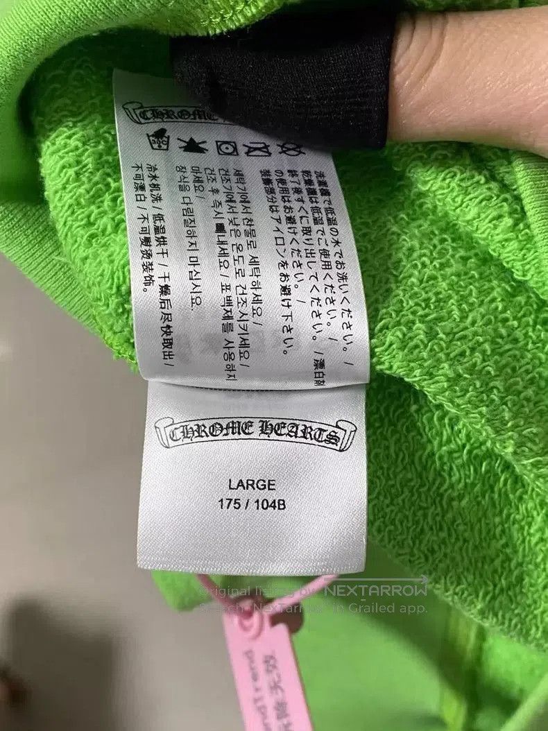 Chrome Hearts Chrome Hearts Sex Series Green Sweatshirt. Size US L / EU 52-54 / 3 - 9 Thumbnail
