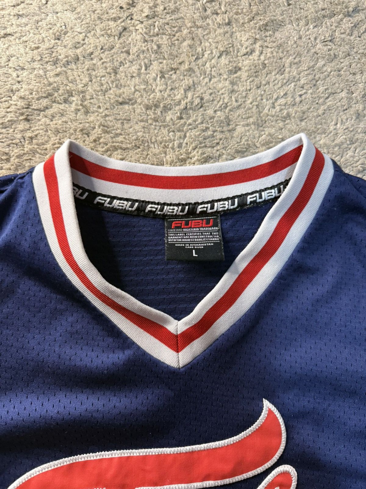 Fubu Vintage FUBU 05 Jersey – Size L–Rare Y2K Hip Hop Streetwear Size US L / EU 52-54 / 3 - 2 Thumbnail