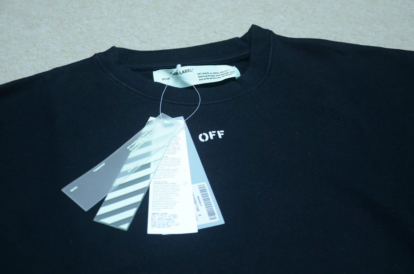 Off-White Off-White Flame Skull Oversized Unisex Sweatshirt S Size US S / EU 44-46 / 1 - 2 Thumbnail