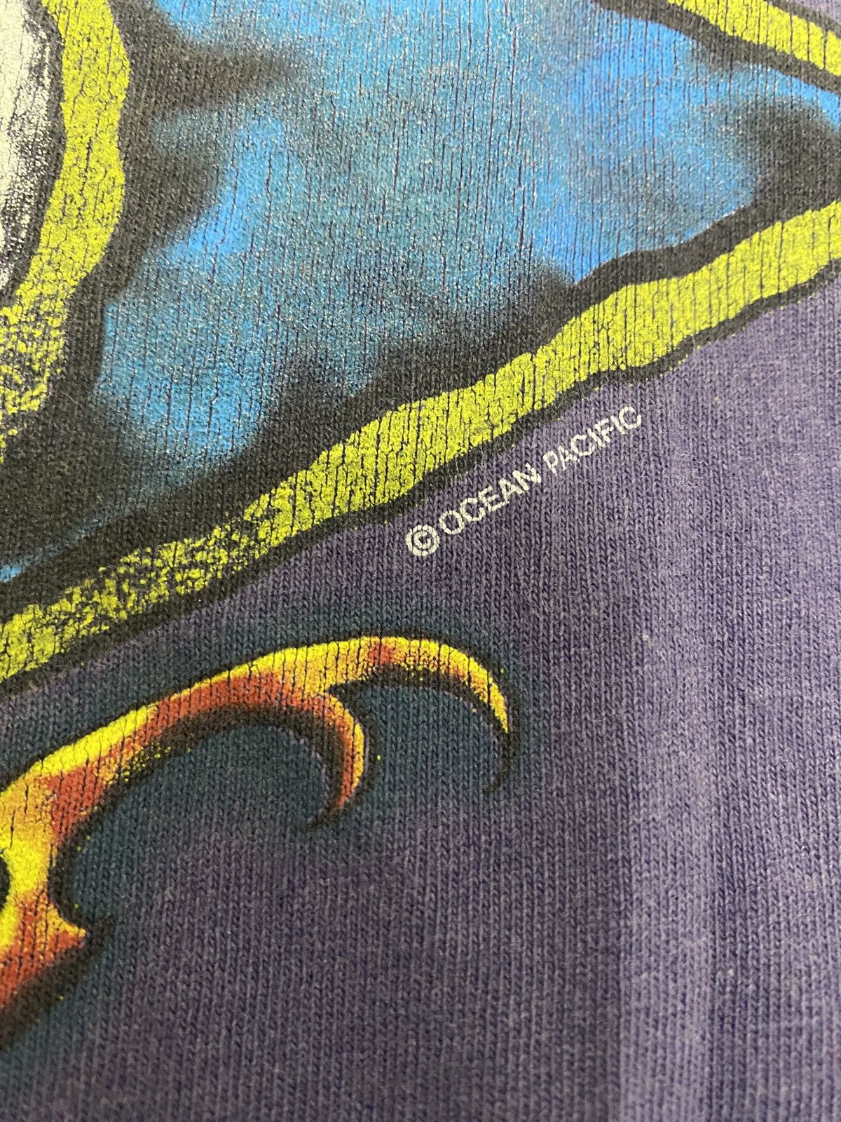 Ocean Pacific × Vintage Vintage 90s Ocean Pacific sun faded Shirt Size US XL / EU 56 / 4 - 9 Thumbnail