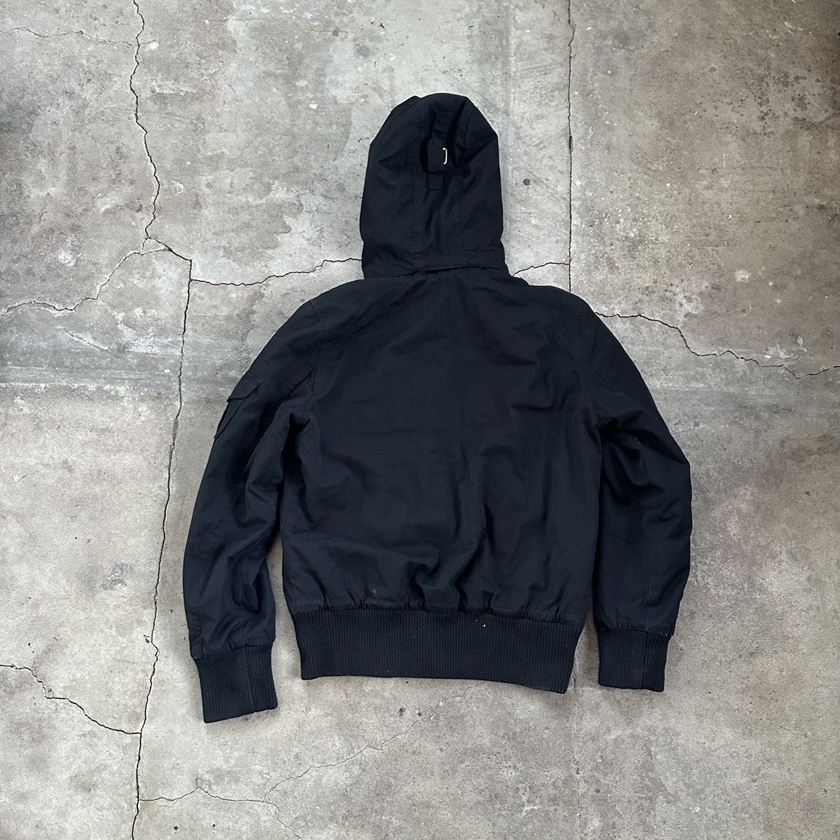 Japanese Brand Y2K H&M Crop Bomber High Zip Neck Jacket Japanese Style 00s Size XS / US 0-2 / IT 36-38 - 6 Thumbnail