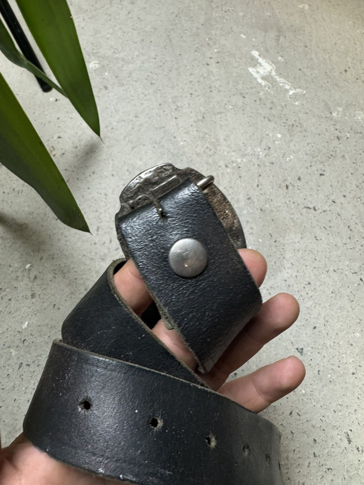 Harley Davidson × Vintage Vintage Y2K Harley Davidson 1990 Metal The Legend Lives Belt Size ONE SIZE - 6 Thumbnail