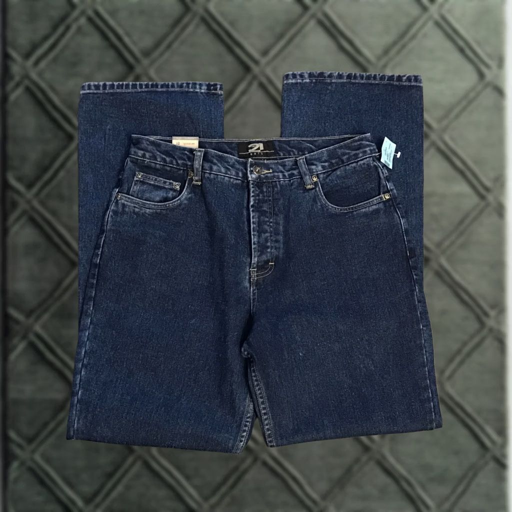 Vintage Rue 21 Jeans Bootcut Denim NWT Size 10 Regular Women’s Cotton 32W 31.5 Inseam Blue Size 32" / US 10 / IT 46 - 1 Thumbnail