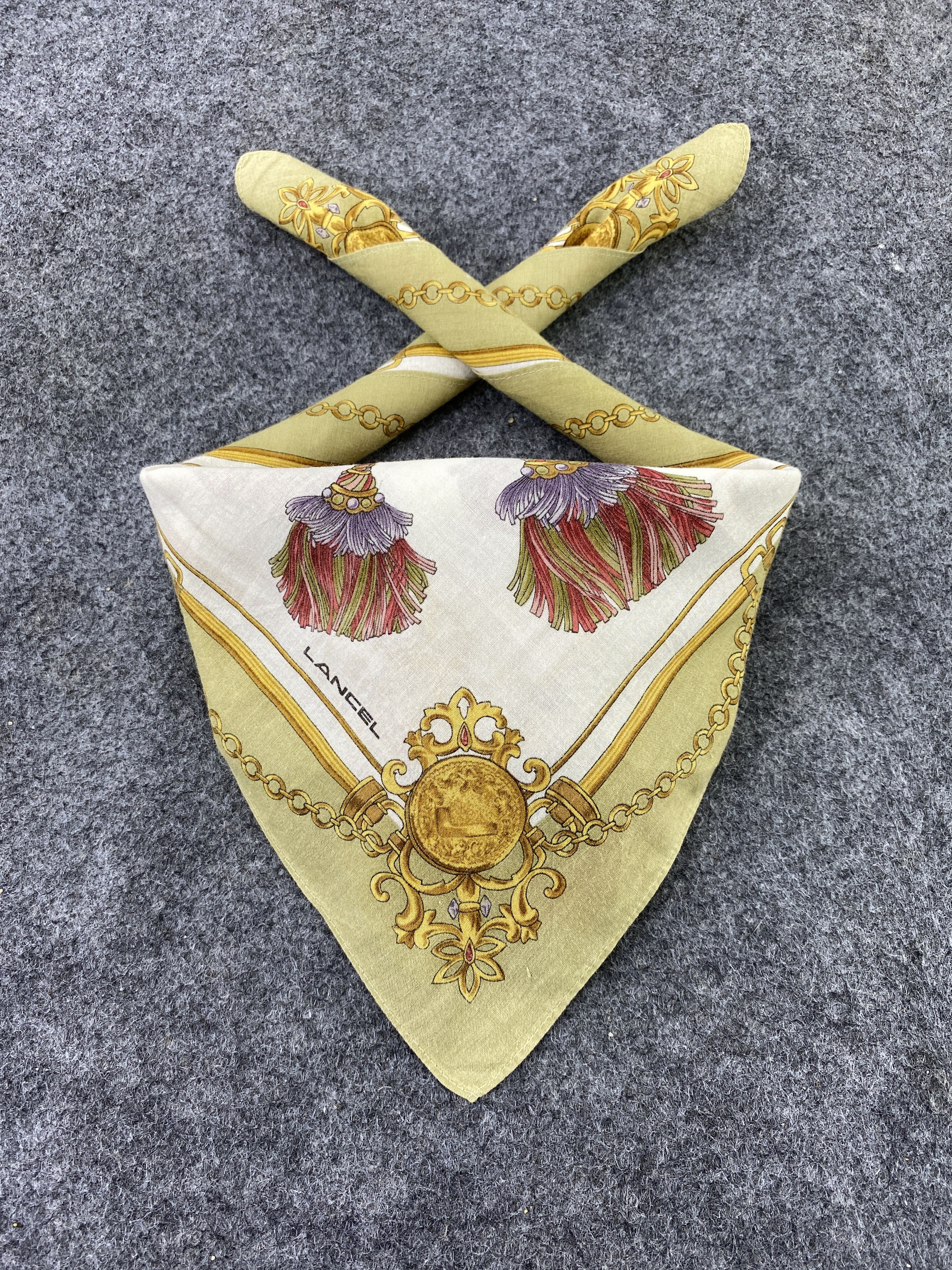 Lancel Lancel Handkerchief / Bandana / Neckerchief-B289 Size ONE SIZE - 2 Thumbnail