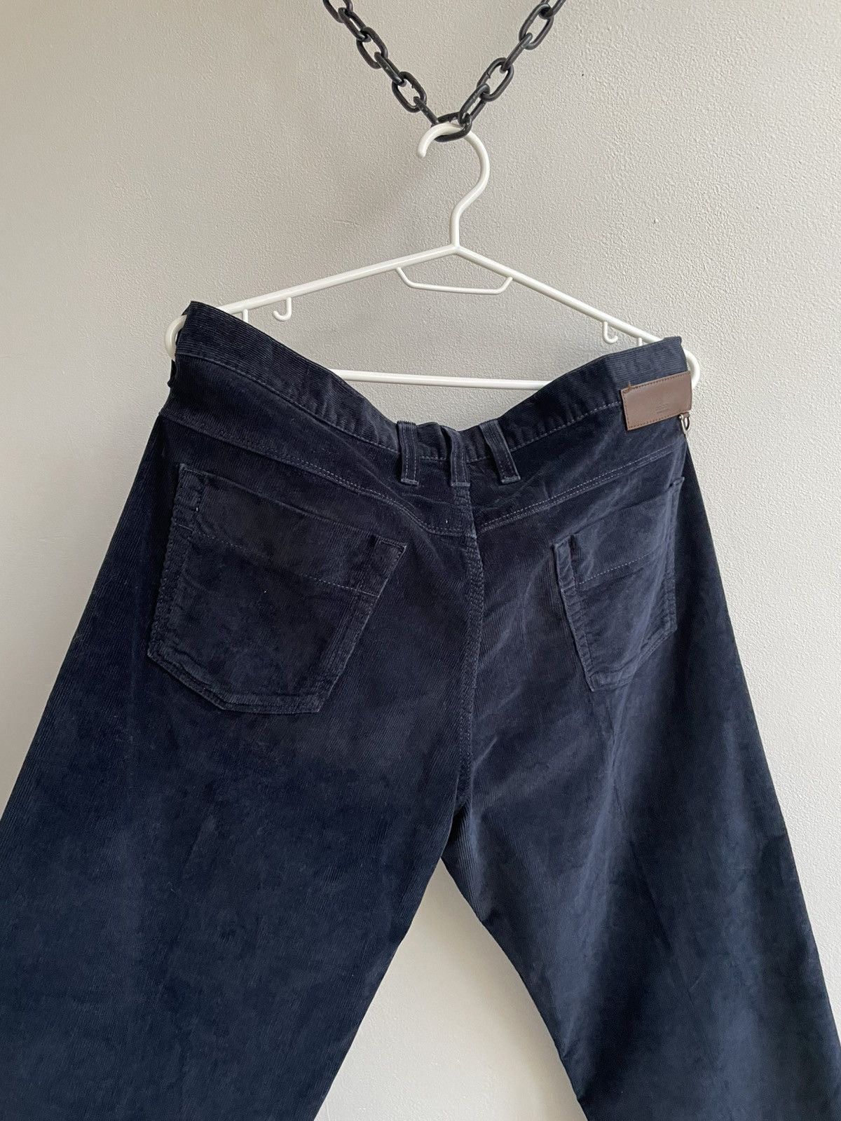 Gucci Gucci Vintage Velvet Black / Dark Blue Pants Jeans Size US 36 / EU 52 - 13 Thumbnail