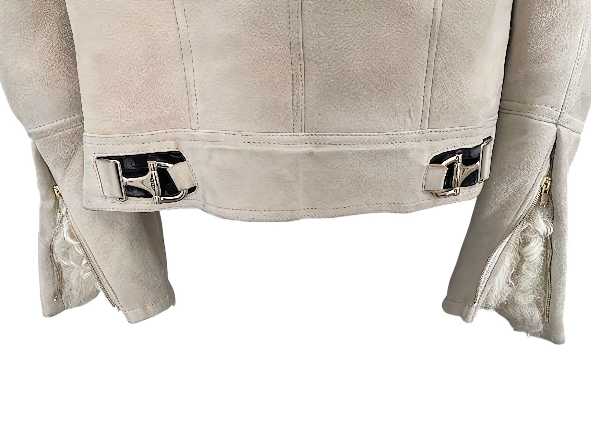 Gucci MONGOLIAN LAMB FUR SHEARLING SUEDE LEATHER JACKET TOM FORD Size M / US 6-8 / IT 42-44 - 5 Thumbnail