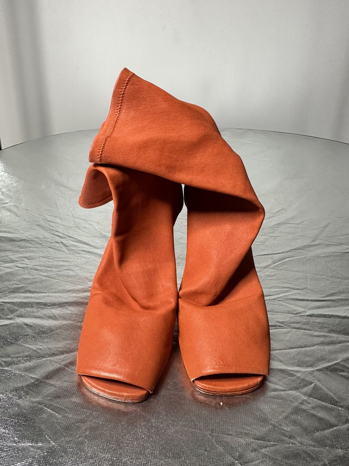 Rick Owens Stretch leather boots Size US 8.5 / IT 38.5 - 3 Thumbnail
