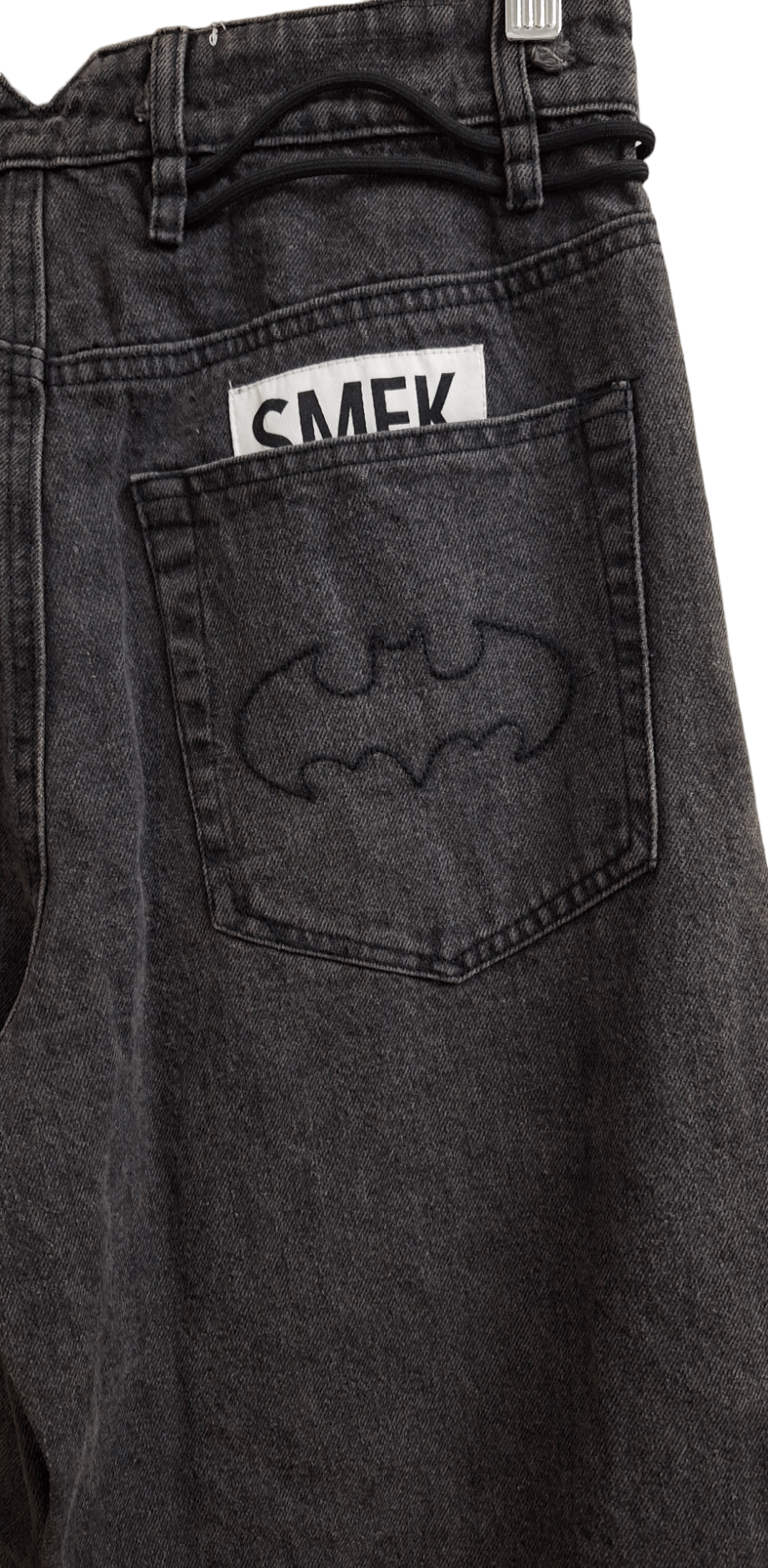 DC Comics × SMFK SMFK × Batman Distressed Splatter Baggy Size 28" / US 6 / IT 42 - 6 Thumbnail