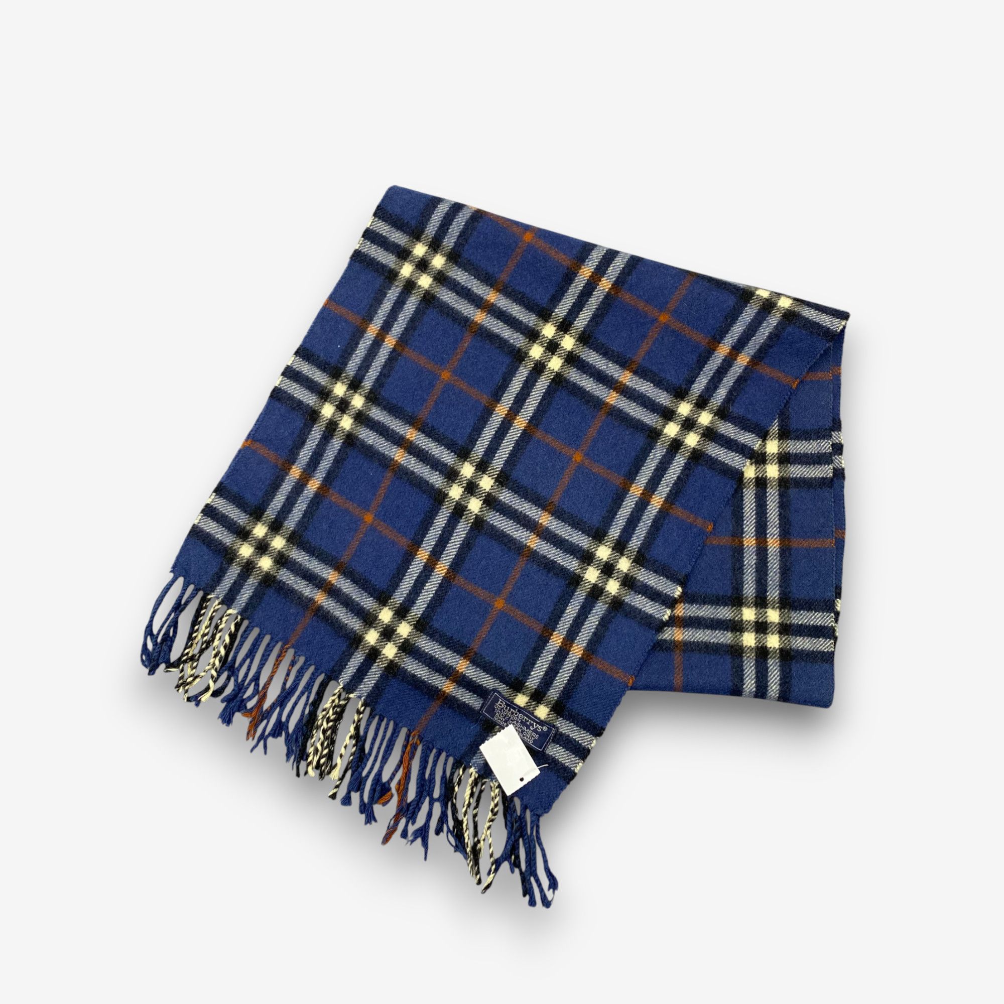 Burberry Vintage Burberry Scarf Muffler Wool Cashmere Scarves Size ONE SIZE - 3 Thumbnail