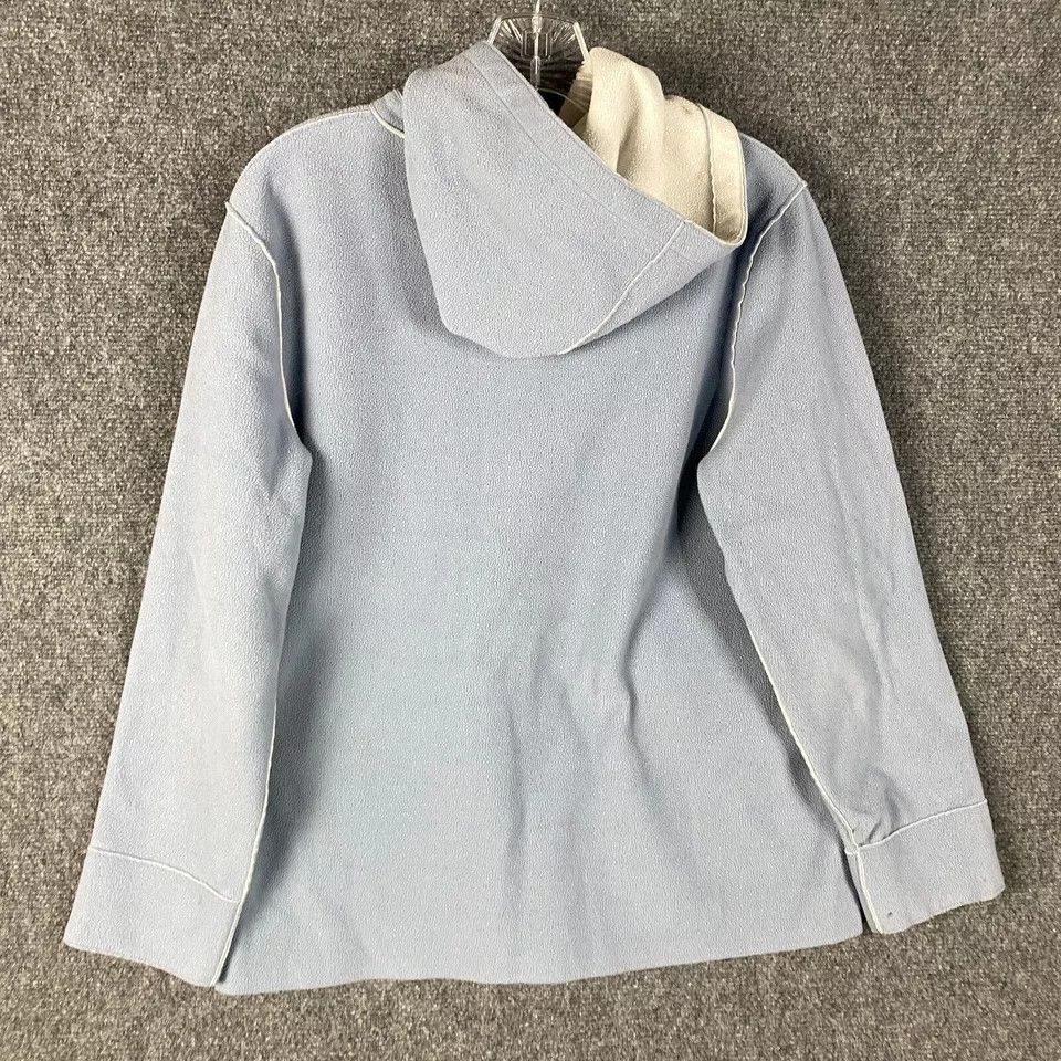 Ralph Lauren Ralph Lauren Fleece Hoodie Women's Large Snap Baby Blue L Size L / US 10 / IT 46 - 9 Thumbnail