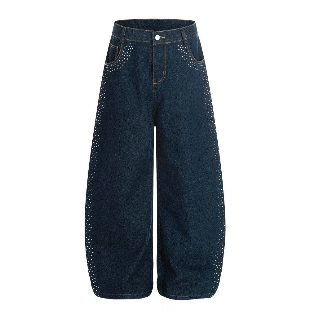 Jean American high street style curved jeans for men Size US 32 / EU 48 - 1 Thumbnail