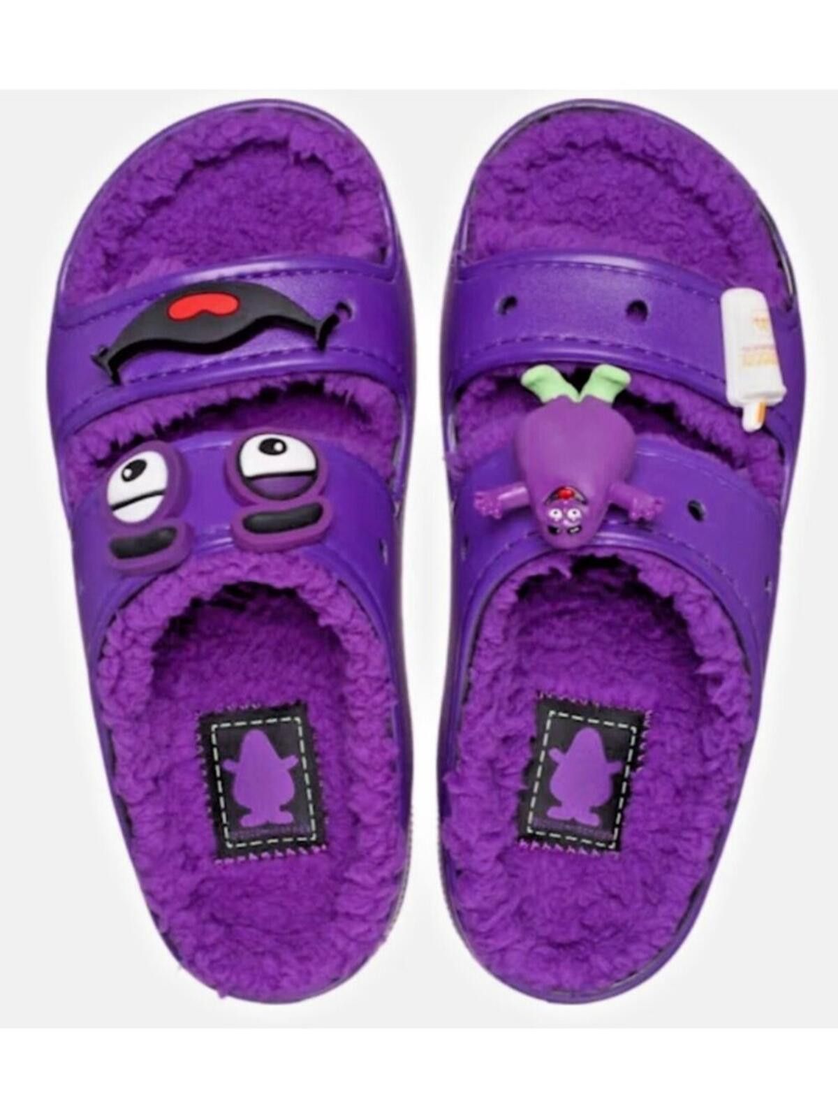 Crocs Crocs McDonald's Classic Cozzzy "Grimace" 209392-510 Size US 7 / IT 37 - 6 Thumbnail