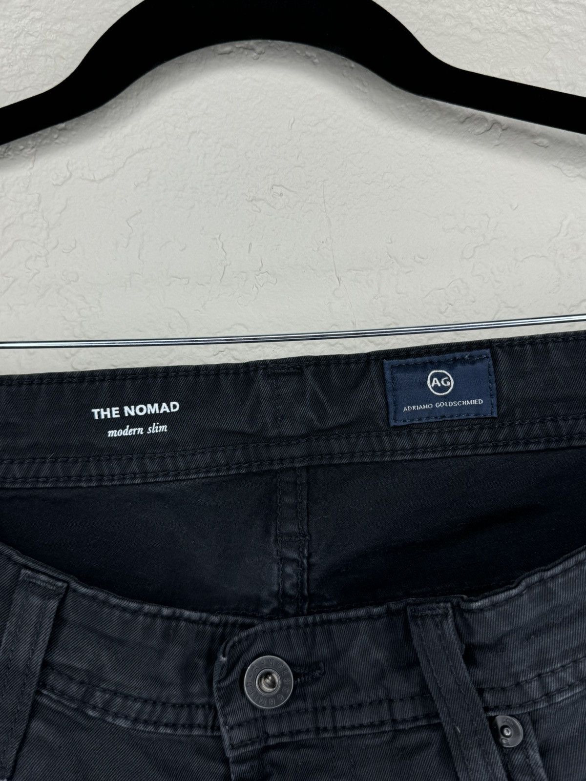 AG Adriano Goldschmied AG Black Denim Jeans Size US 32 / EU 48 - 3 Thumbnail