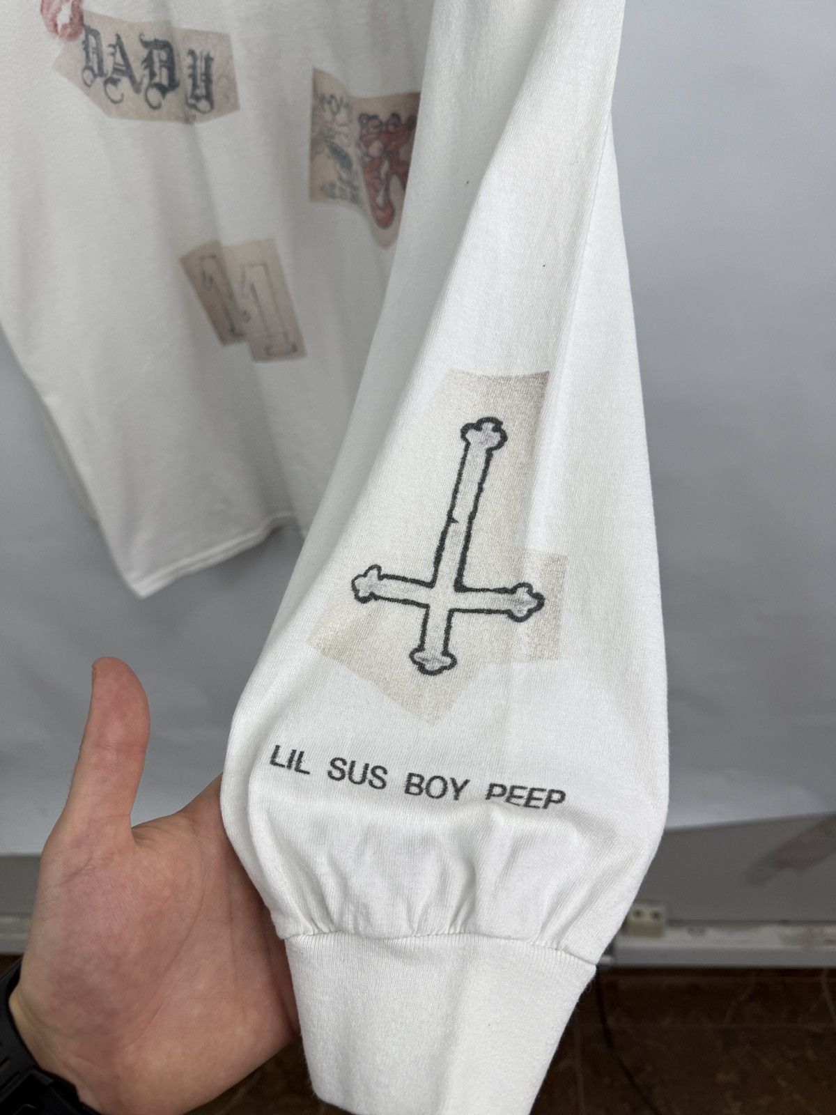 Lil Peep 🇺🇸 Y2K Lil Peep Sus Boy Long Sleeve Rare Retro Hype Size US L / EU 52-54 / 3 - 6 Thumbnail
