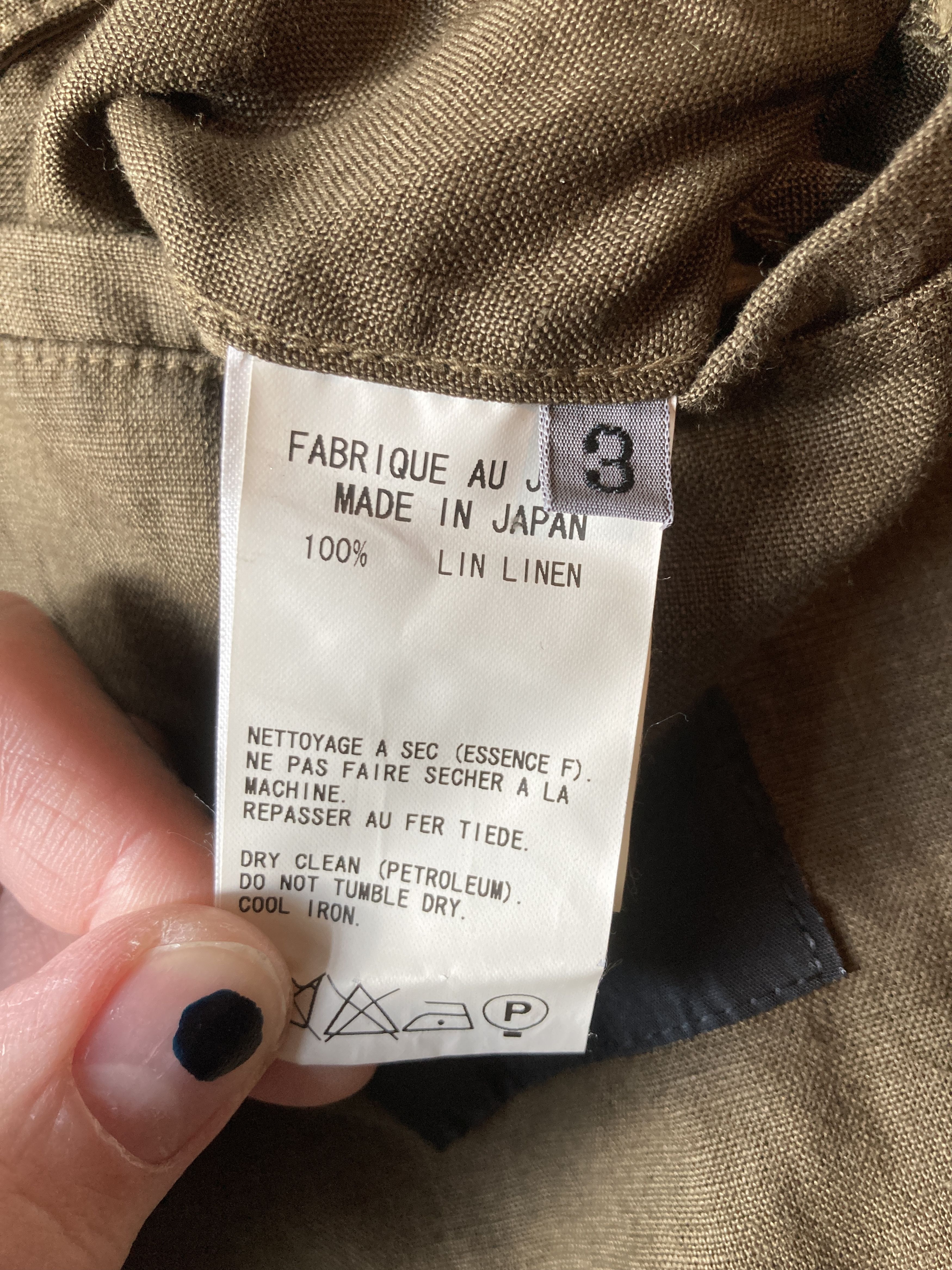 Y's Y's Olive Green Blazer Jacket Size US L / EU 52-54 / 3 - 11 Thumbnail