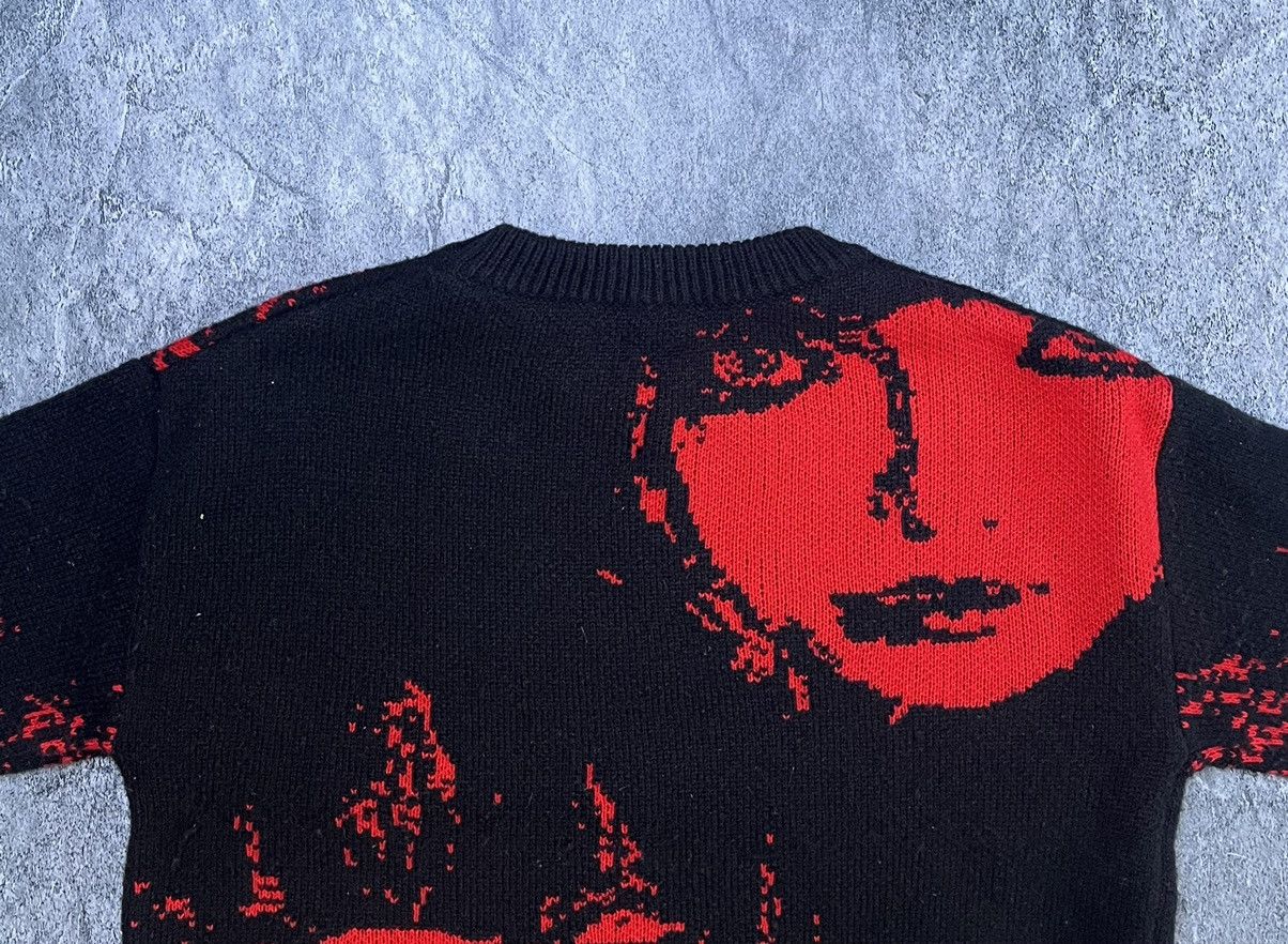 Japanese Brand × Vintage Vintage Avant Garde Knitted Graphic Sweater Anime Opium Style Size US S / EU 44-46 / 1 - 8 Thumbnail