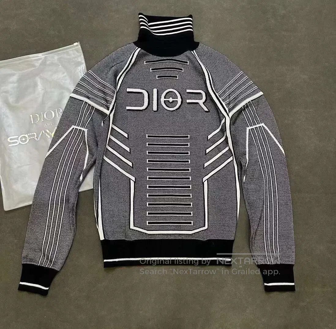Dior Dior Homme x Hajime Sorayama Tech Wool Turtleneck. Size US M / EU 48-50 / 2 - 1 Thumbnail