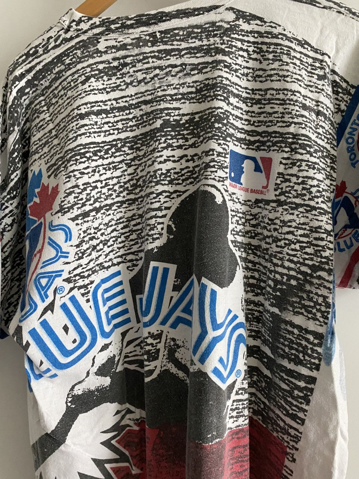 Vintage Toronto Blue Jays 90s All-over print Shirt Size US XL / EU 56 / 4 - 5 Thumbnail