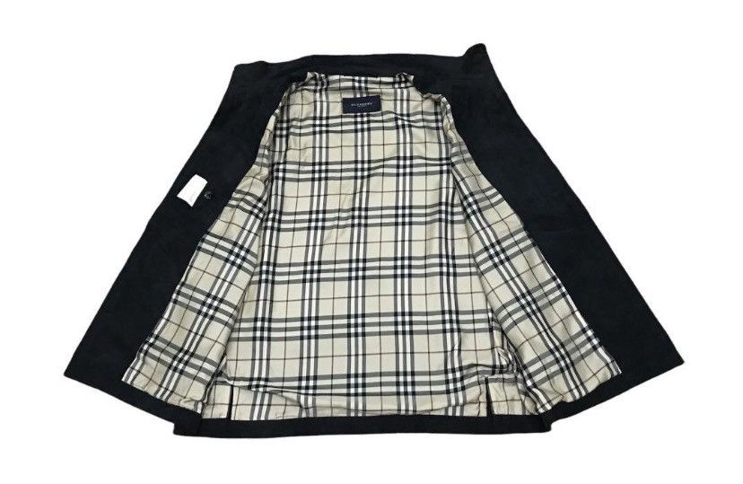image of Burberry Nova Check Vest in Black, Men's (Size Medium)