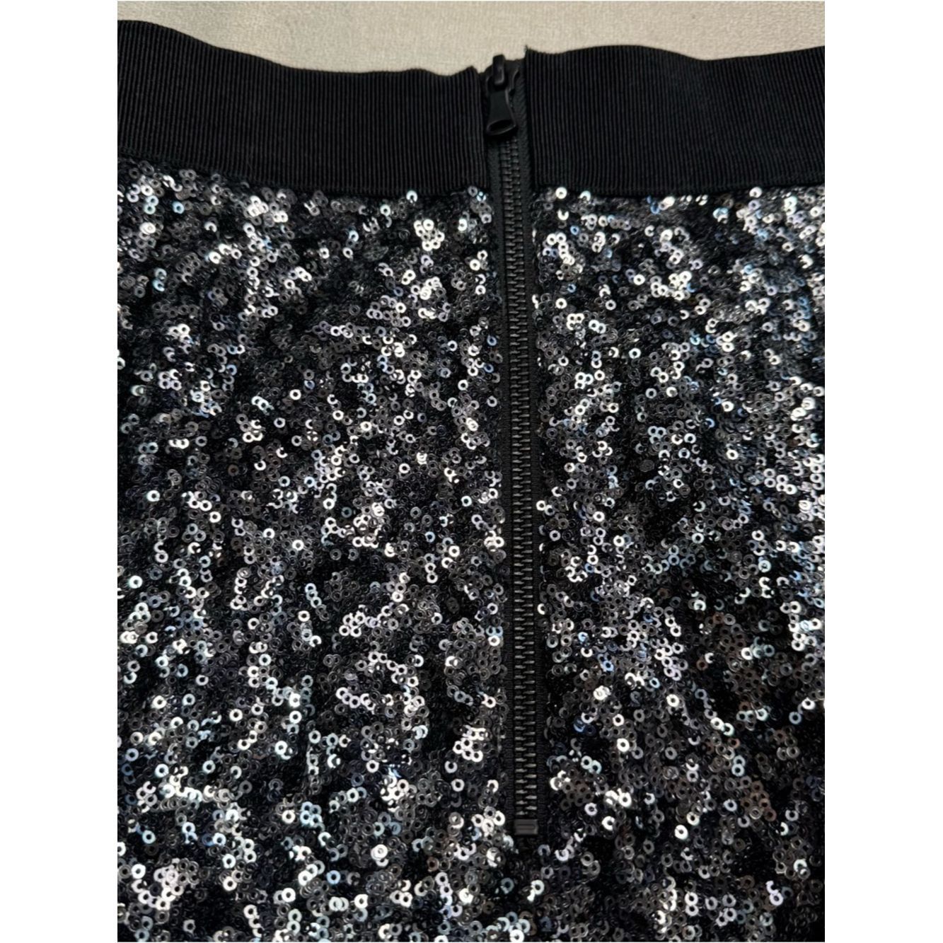 MILLY Milly Pencil Sequins Stretch Midi Skirt Size 2 Size 26" / US 2 / IT 38 - 5 Thumbnail