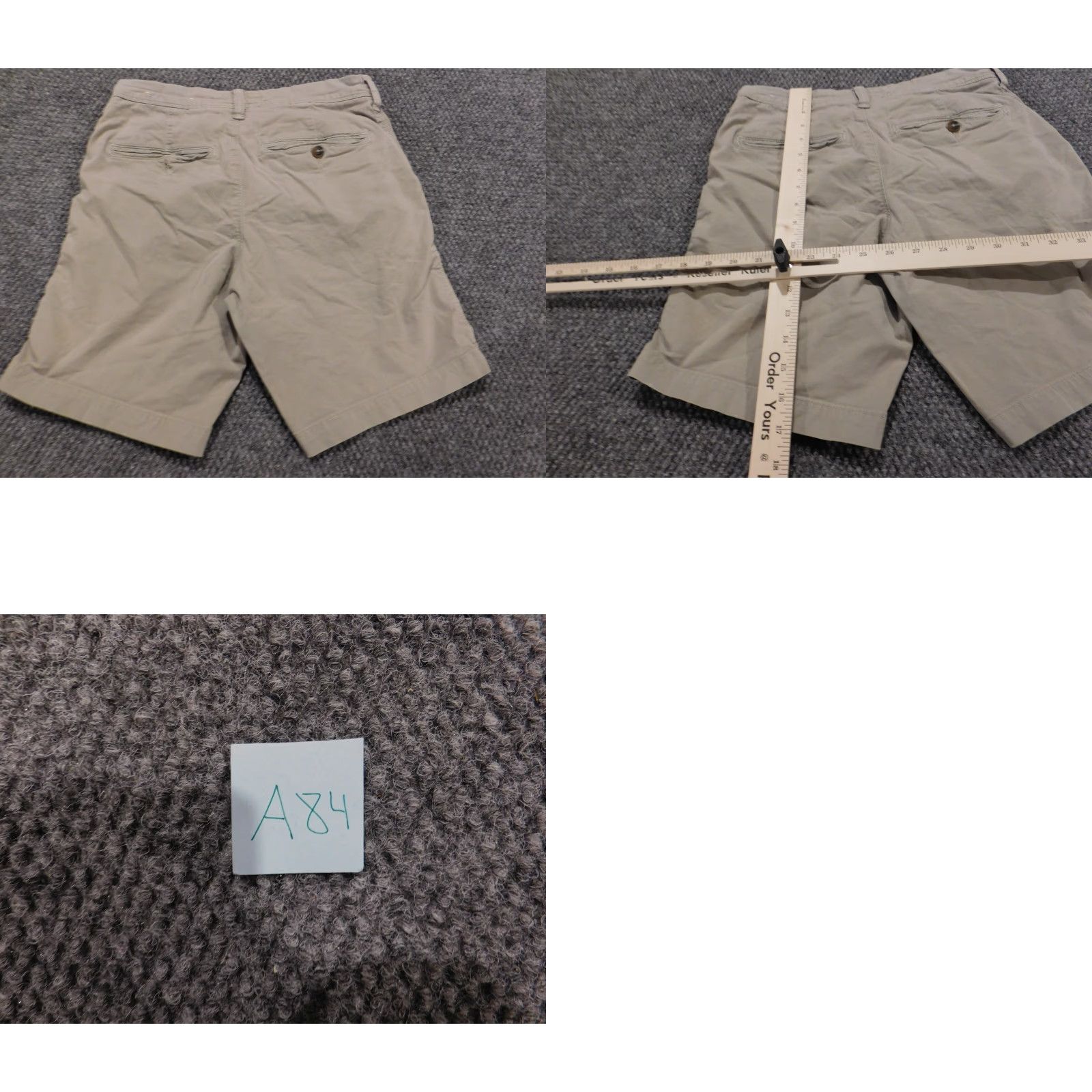 American Eagle Outfitters American Eagle Outfitters Mens Shorts 26 Beige Chino Slim Flat Front Knit Breathable Casual Logo Denim? Wait. Size US 26 / EU 42 - 9 Thumbnail