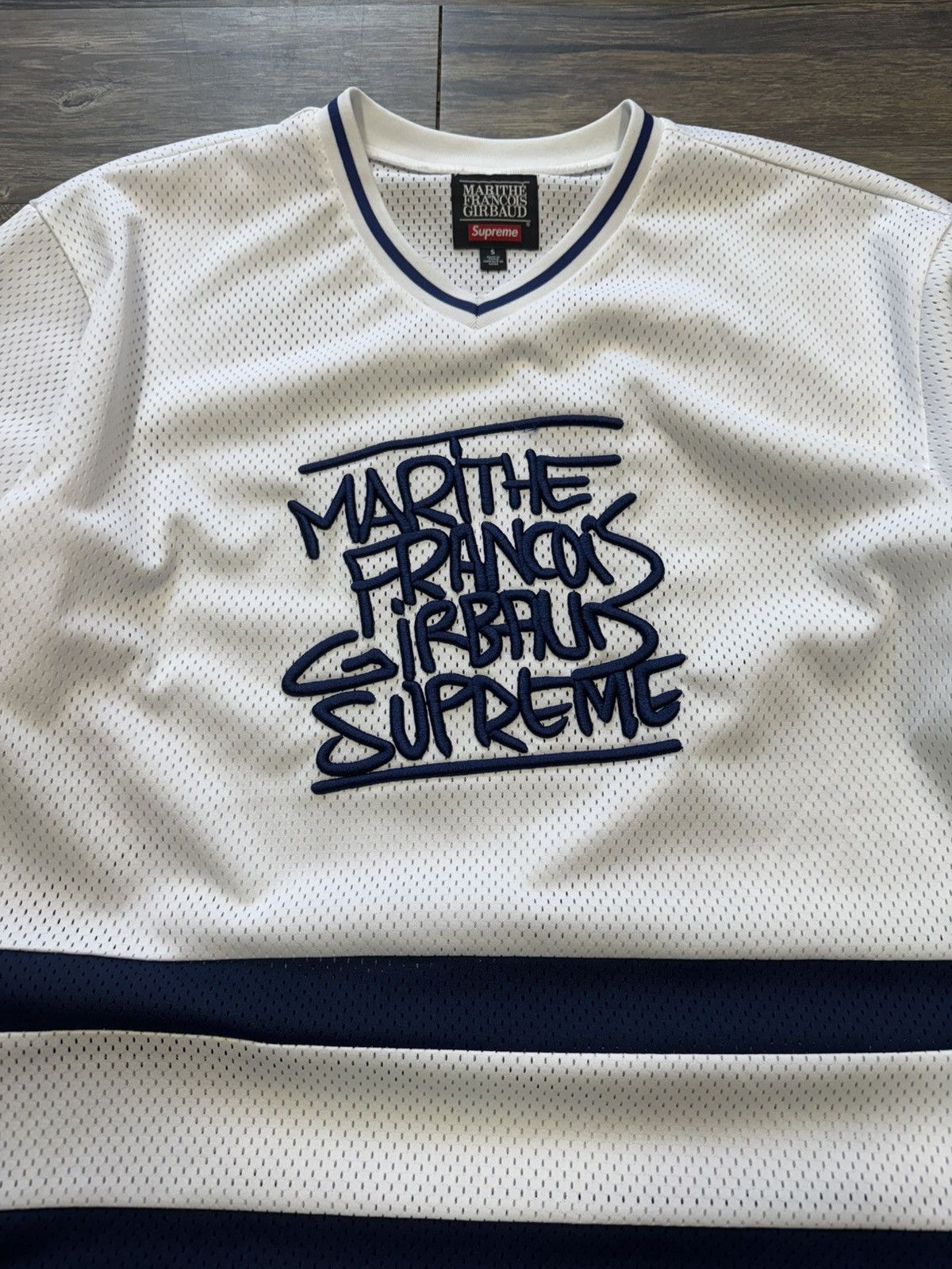 Supreme Supreme x Marithe François Girbaud Striped Jersey Size US S / EU 44-46 / 1 - 2 Thumbnail