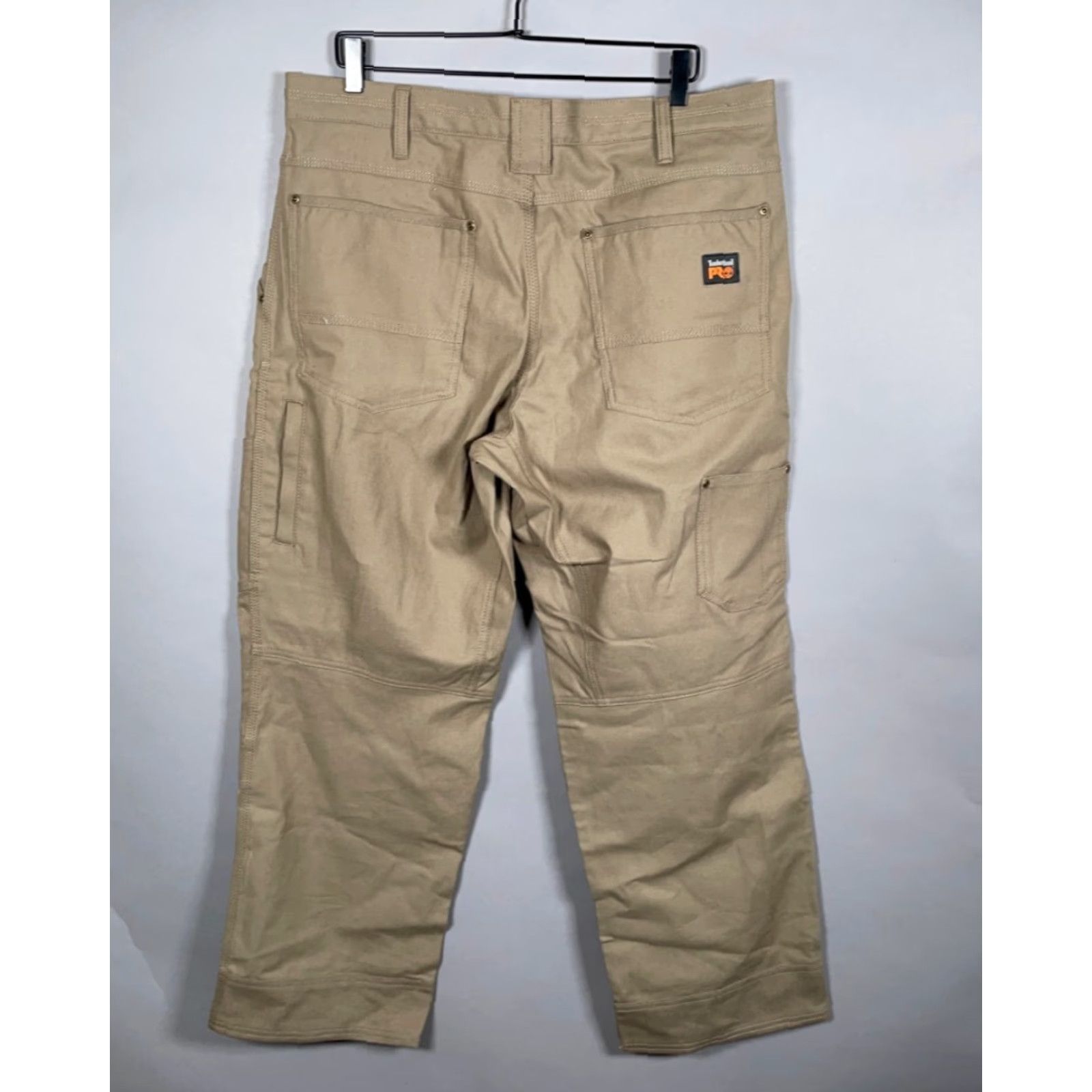Timberland VINTAGE Timberland Pro Canvas Work Pants Men's 38 x 30 Beige Casual Workwear Original Fit Size US 38 / EU 54 - 2 Thumbnail