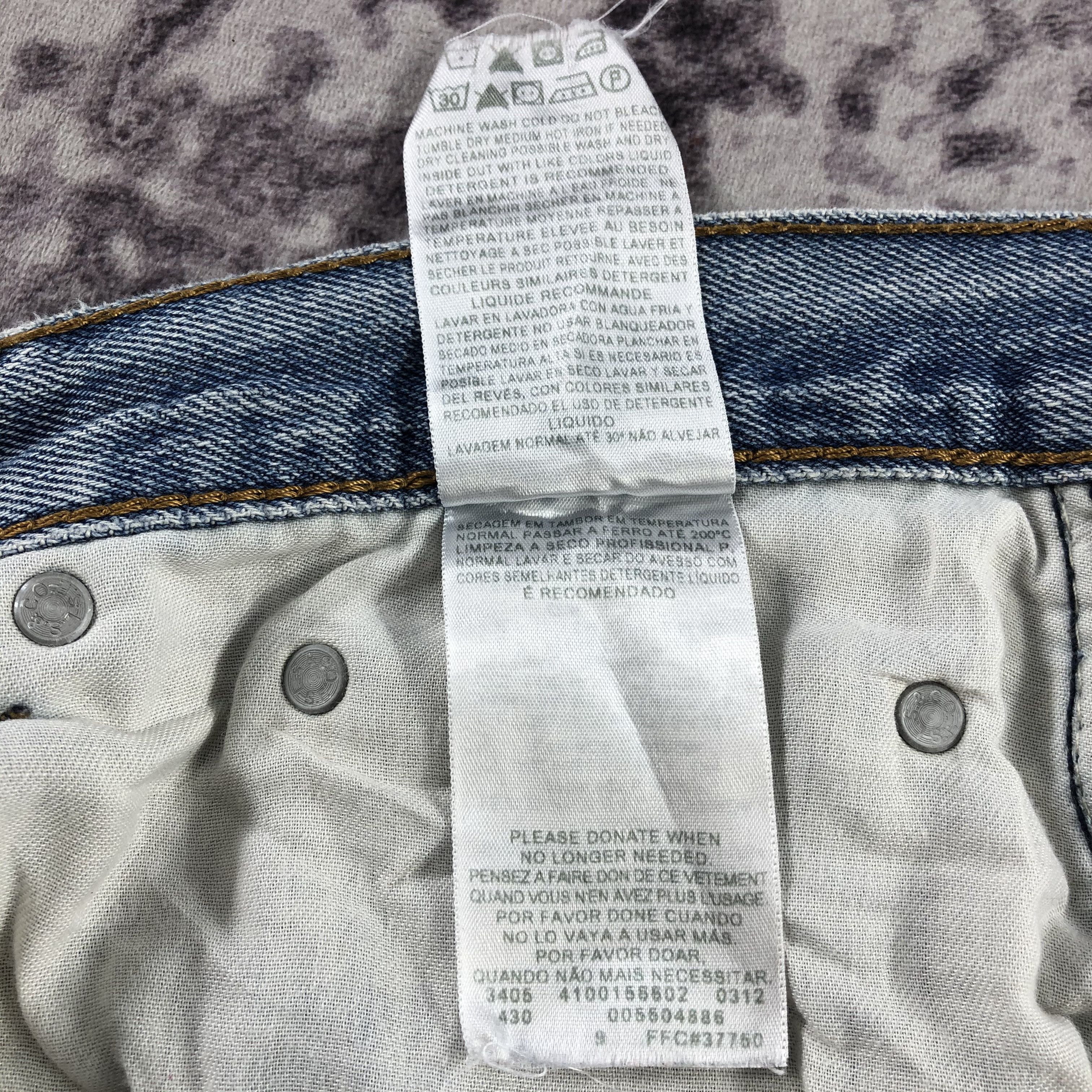 Levi's × Vintage Vintage Blue Wash Levis 550 Jeans-JM3080 Size US 37 - 16 Thumbnail