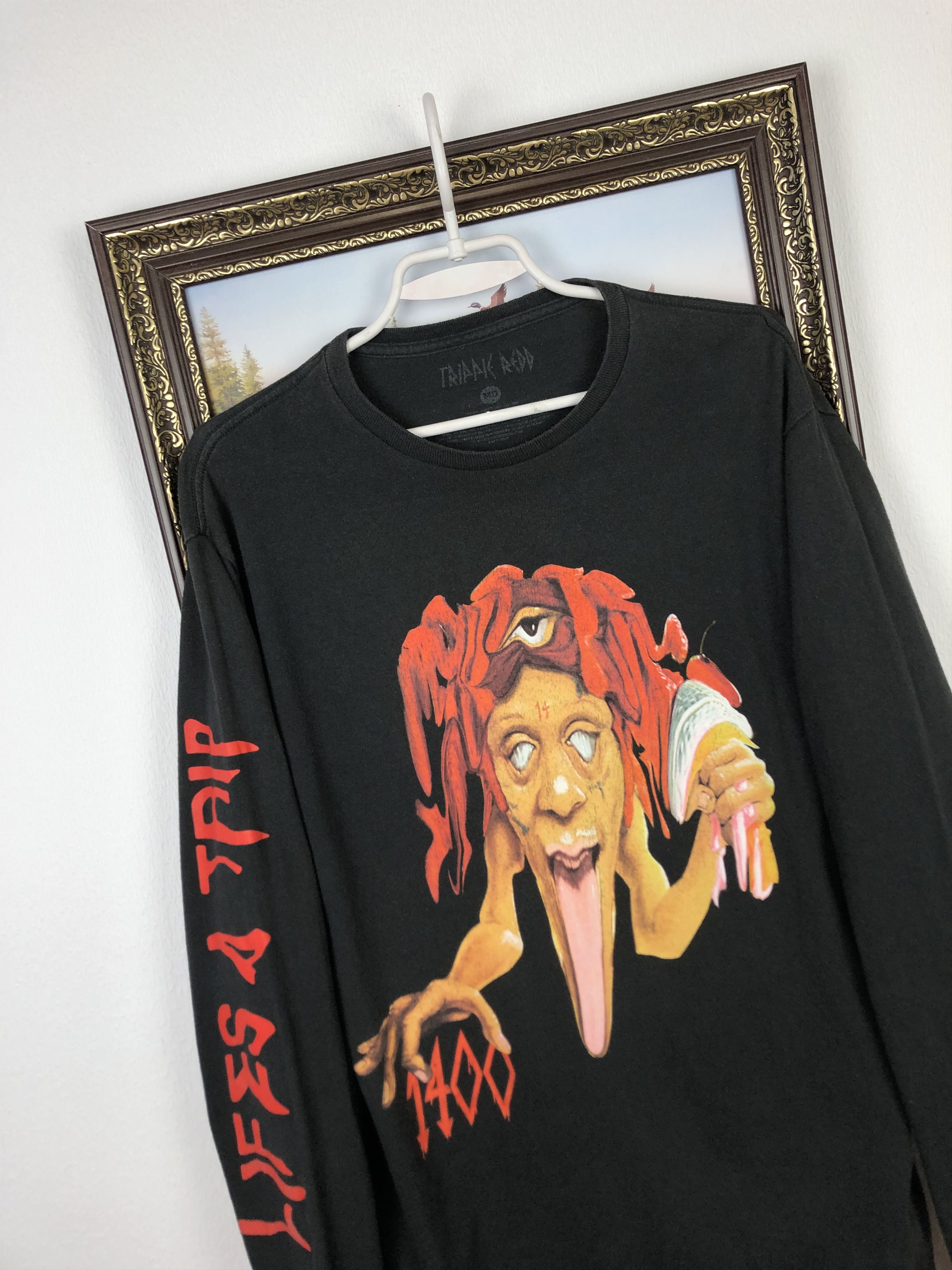 Band Tees Vintage Trippie Redd Shirt Lifes a Trip Rap Hip Hop Tee Size US M / EU 48-50 / 2 - 4 Thumbnail
