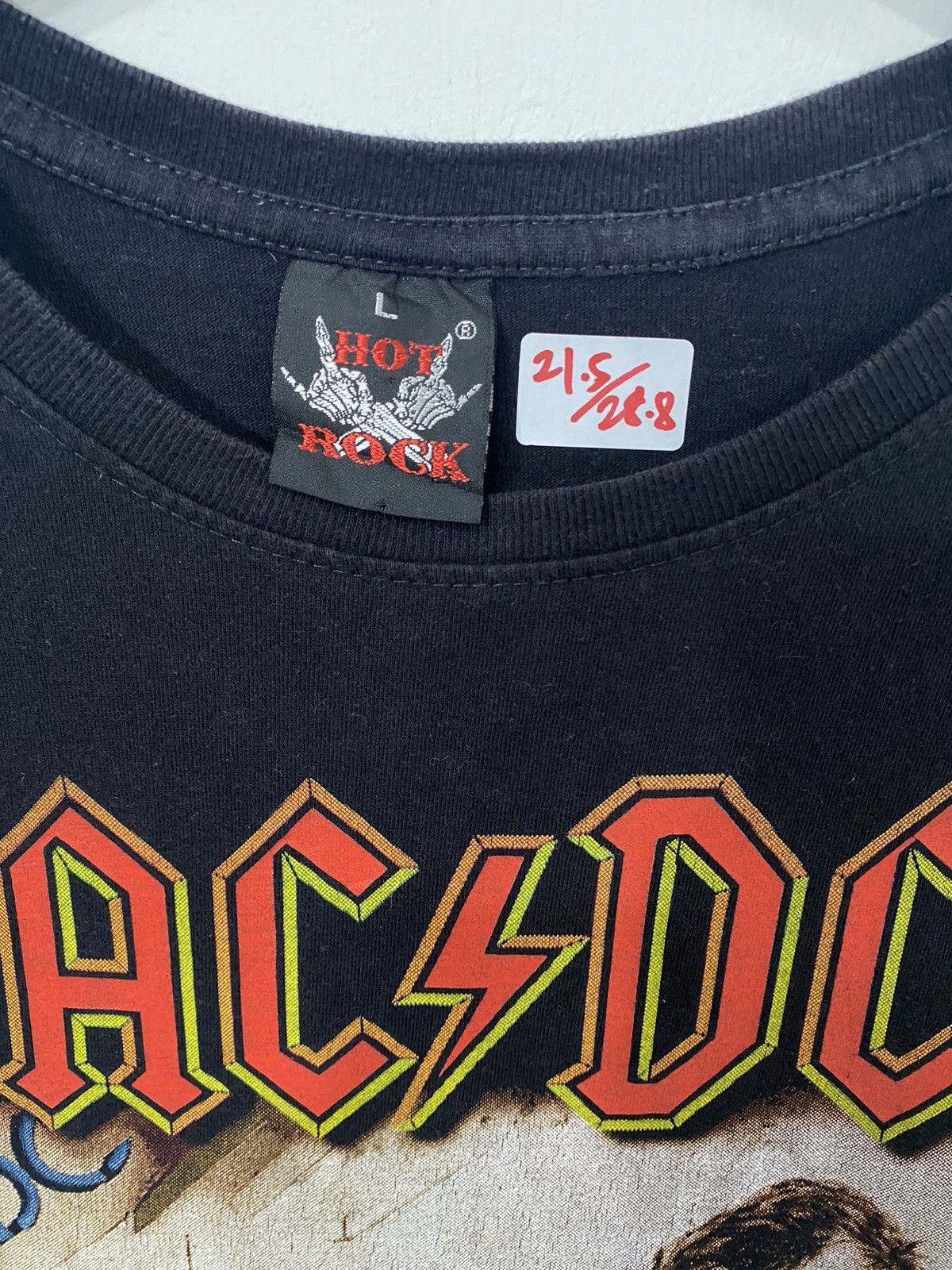 AC/DC 💥ACDC Hard Rock band Dirty deeds done dirt cheap tee shirt Size US L / EU 52-54 / 3 - 4 Thumbnail
