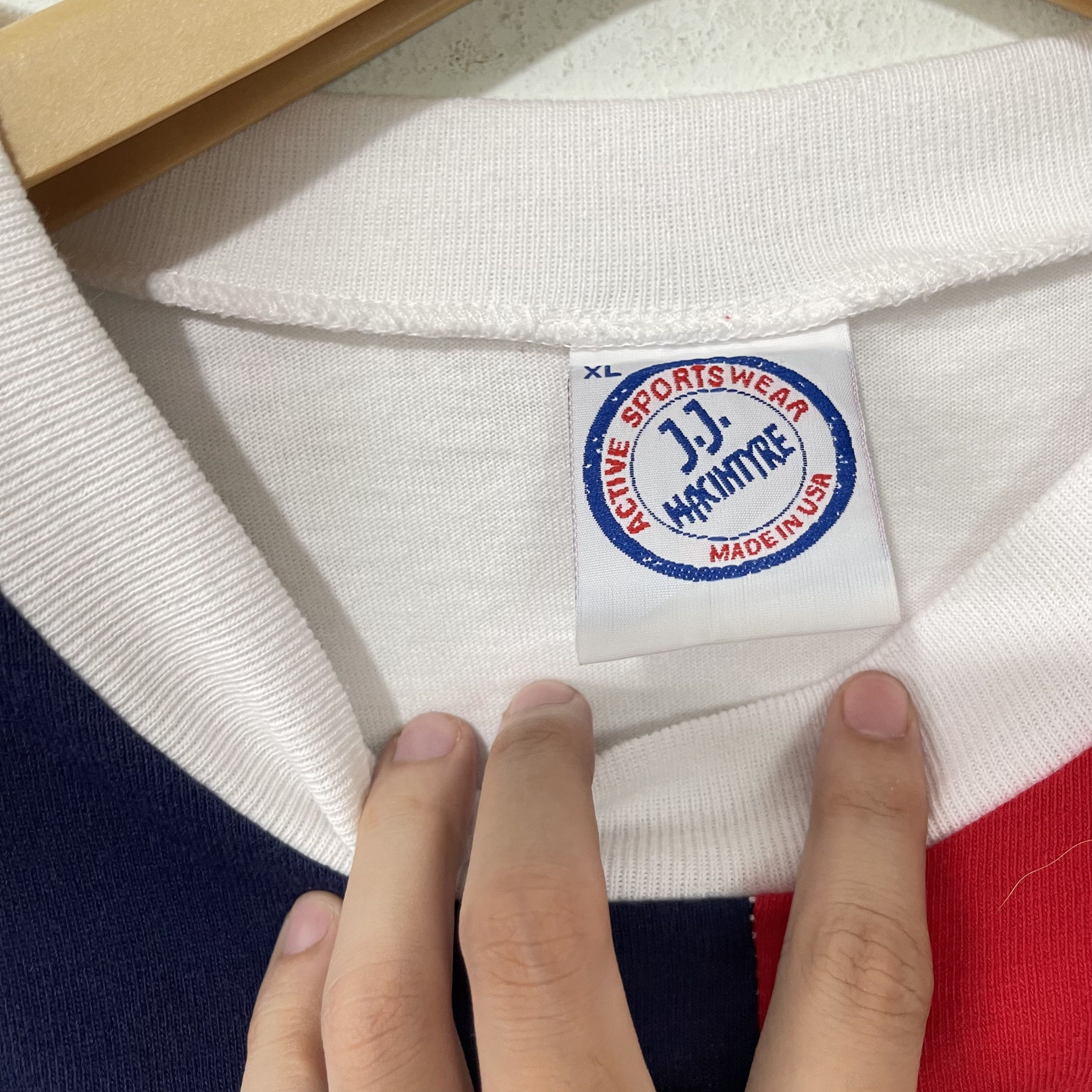 Vintage Vintage 90s The Statler Brothers USA Flag T-Shirt Size US XXL / EU 58 / 5 - 4 Thumbnail