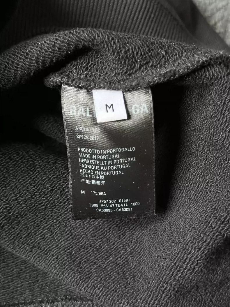 Balenciaga Balenciaga Cola embroidered sweatshirt Size US M / EU 48-50 / 2 - 4 Thumbnail