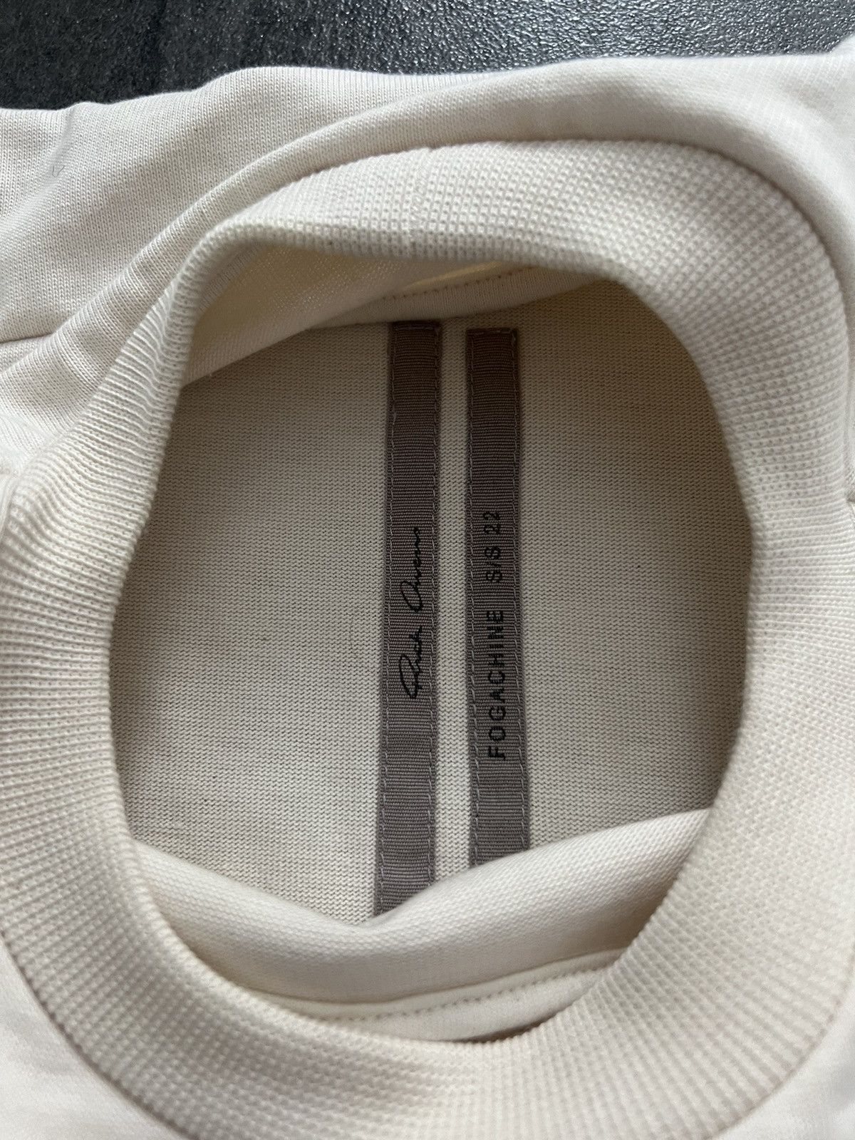 Rick Owens Rick Owens S/S 22 Fogachine Geth Sweatshirt beige Size US L / EU 52-54 / 3 - 2 Thumbnail